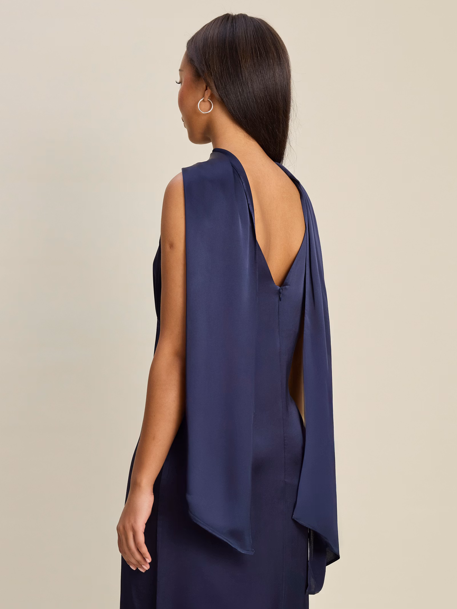 Evening Scarf Midnight Blue