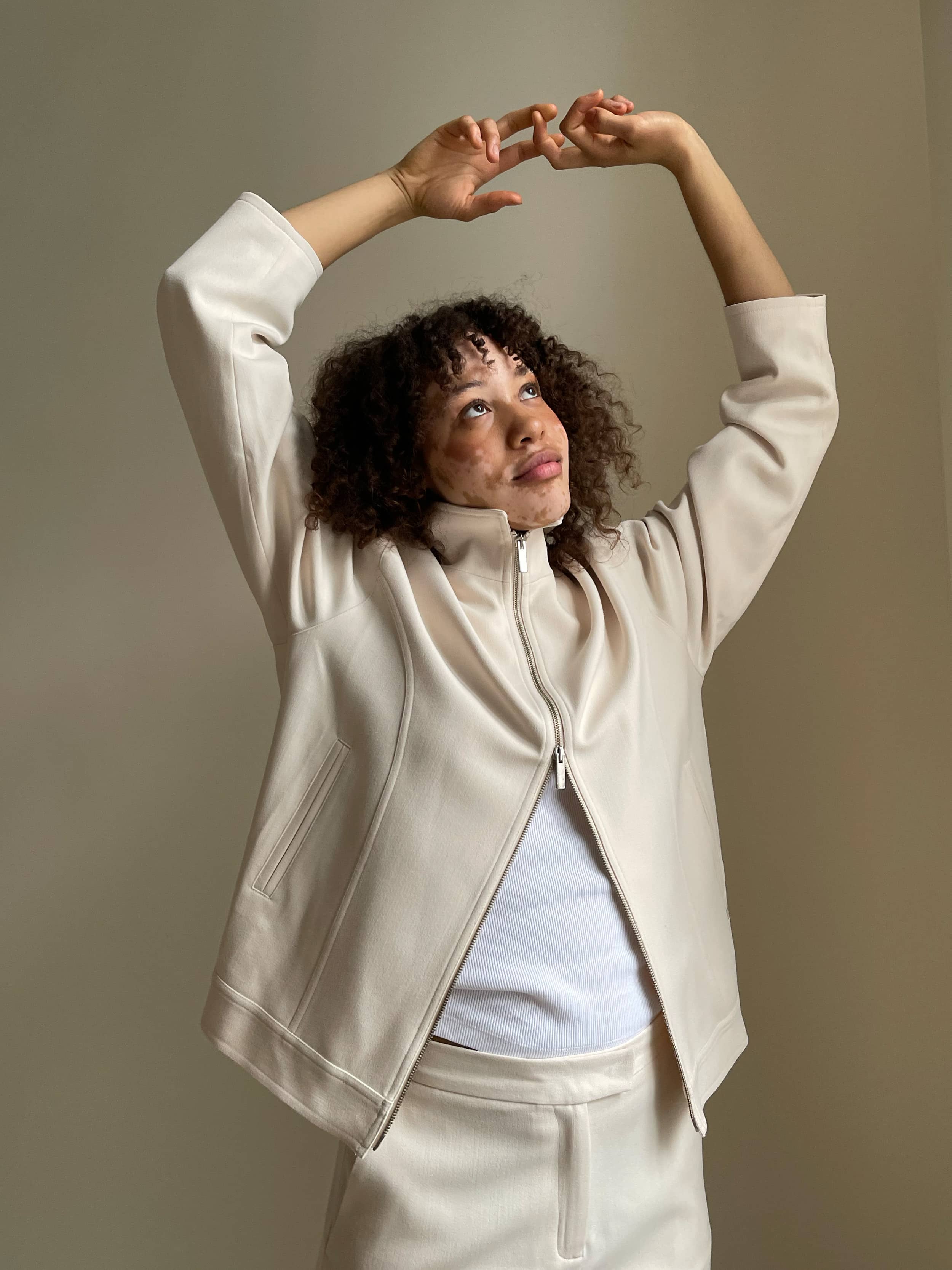 First Choice Jacket Cream - Cream | Djerf Avenue