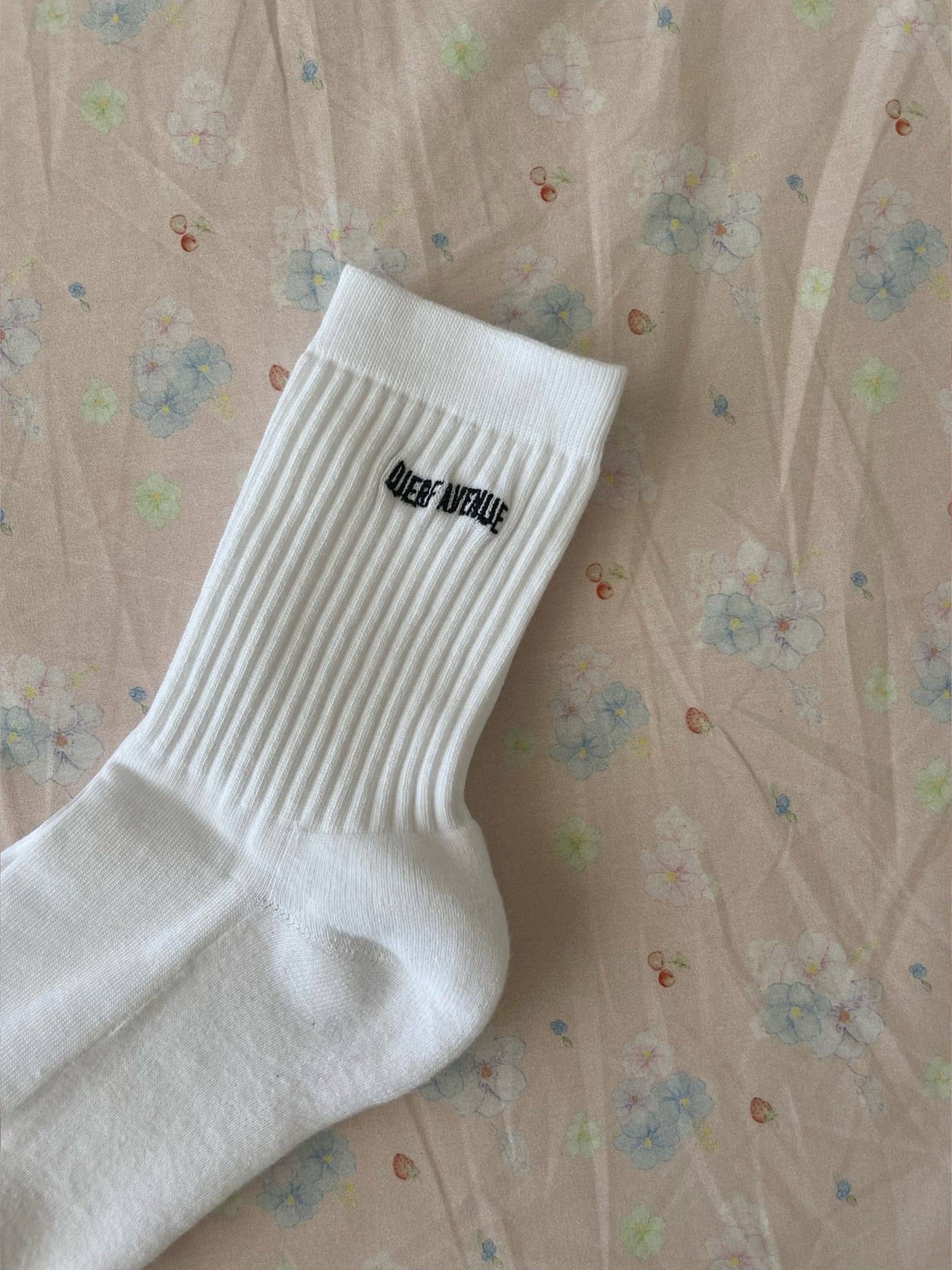 Tube Socks White/Black