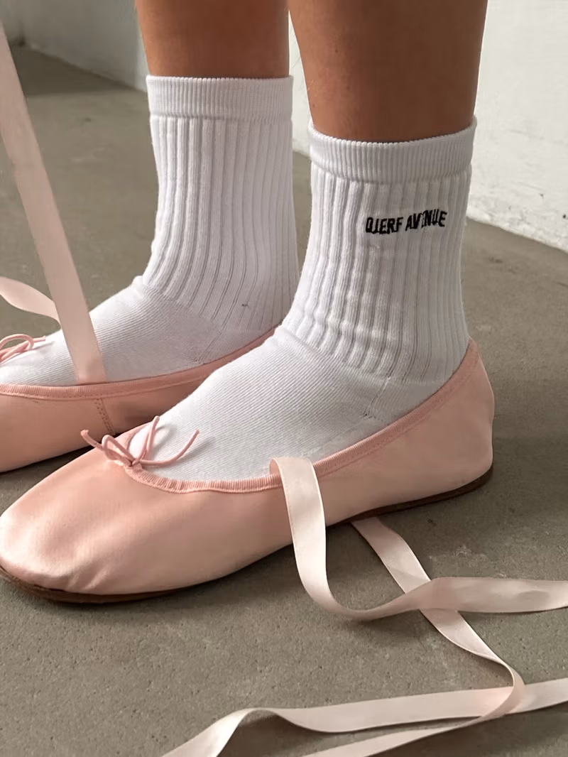 Tube Socks White/Black