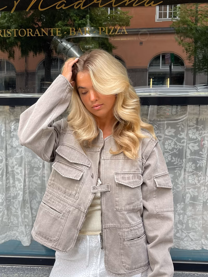 Utility Jacket Brown