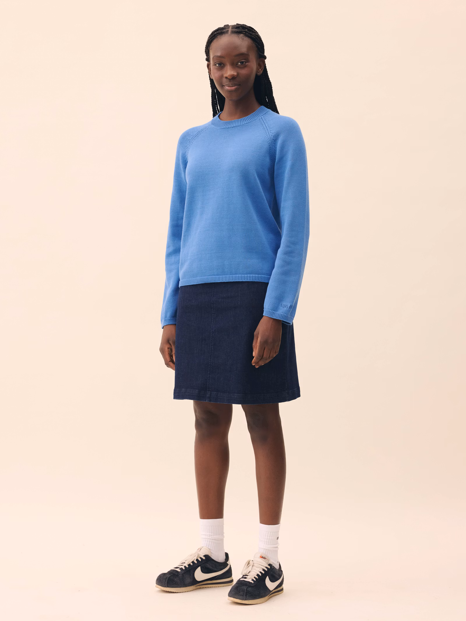 Roundneck Sweater Sky Blue