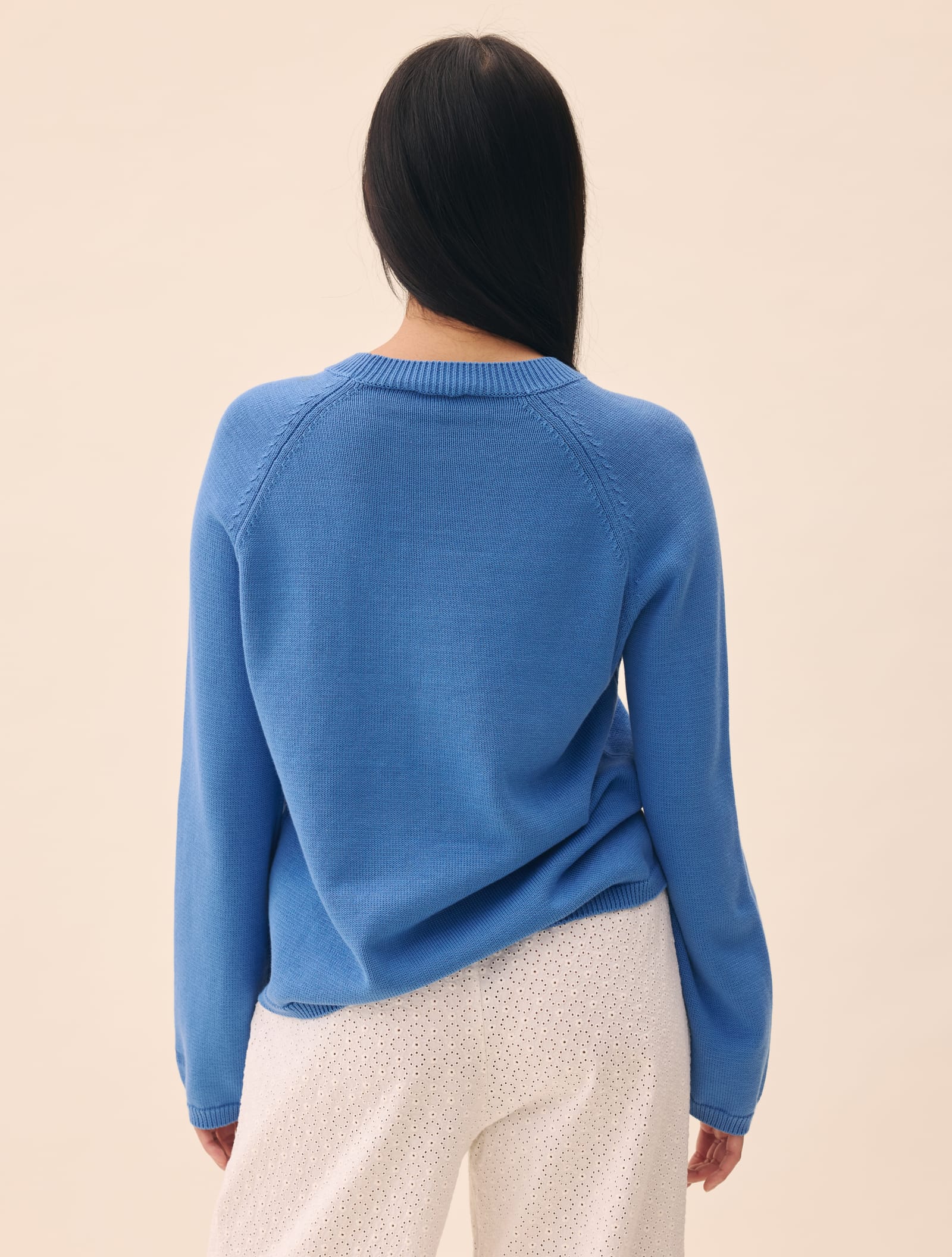 Roundneck Sweater Sky Blue