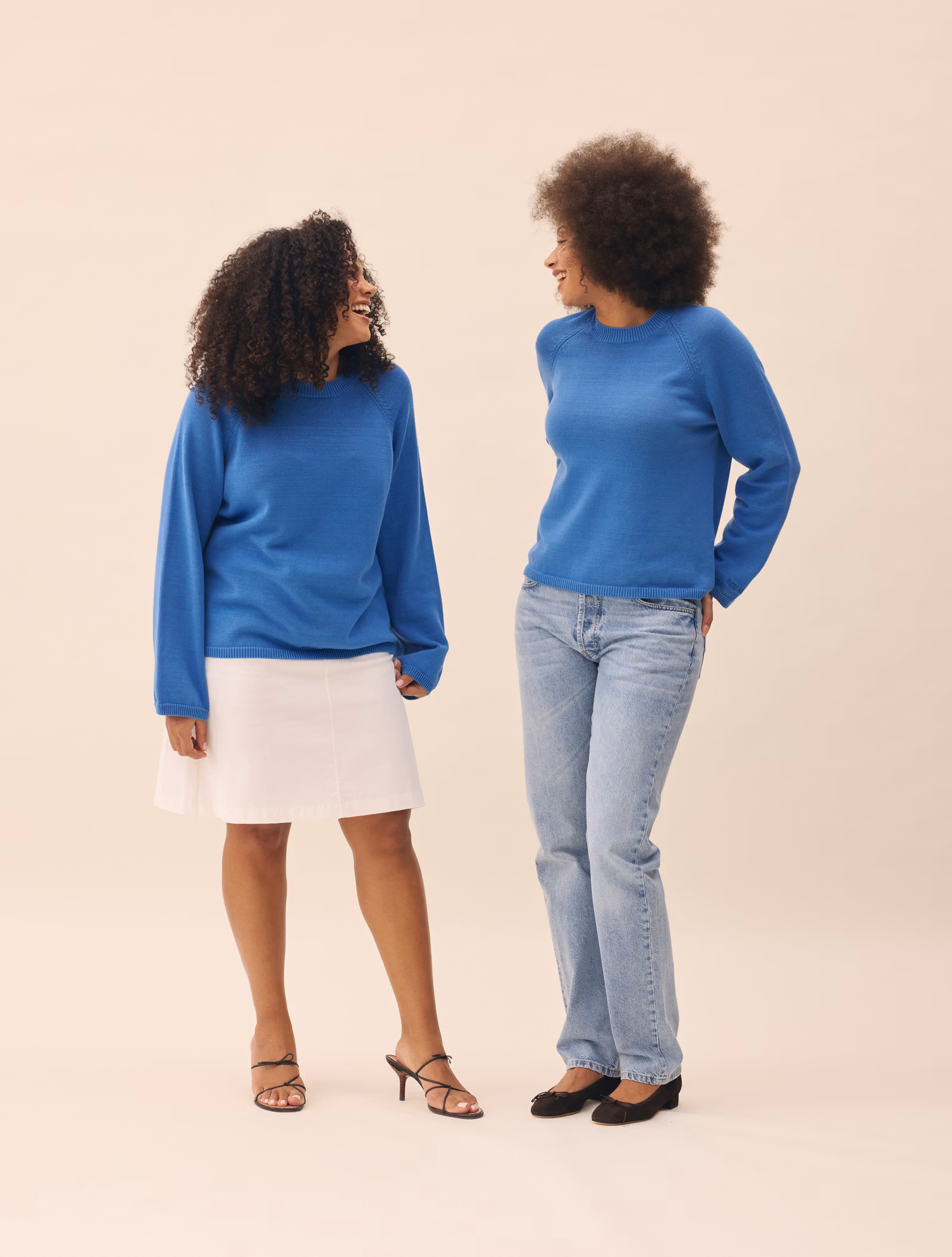 Roundneck Sweater Sky Blue