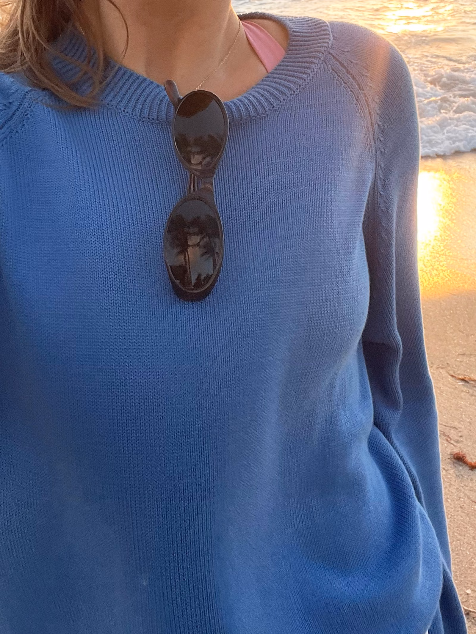 Roundneck Sweater Sky Blue