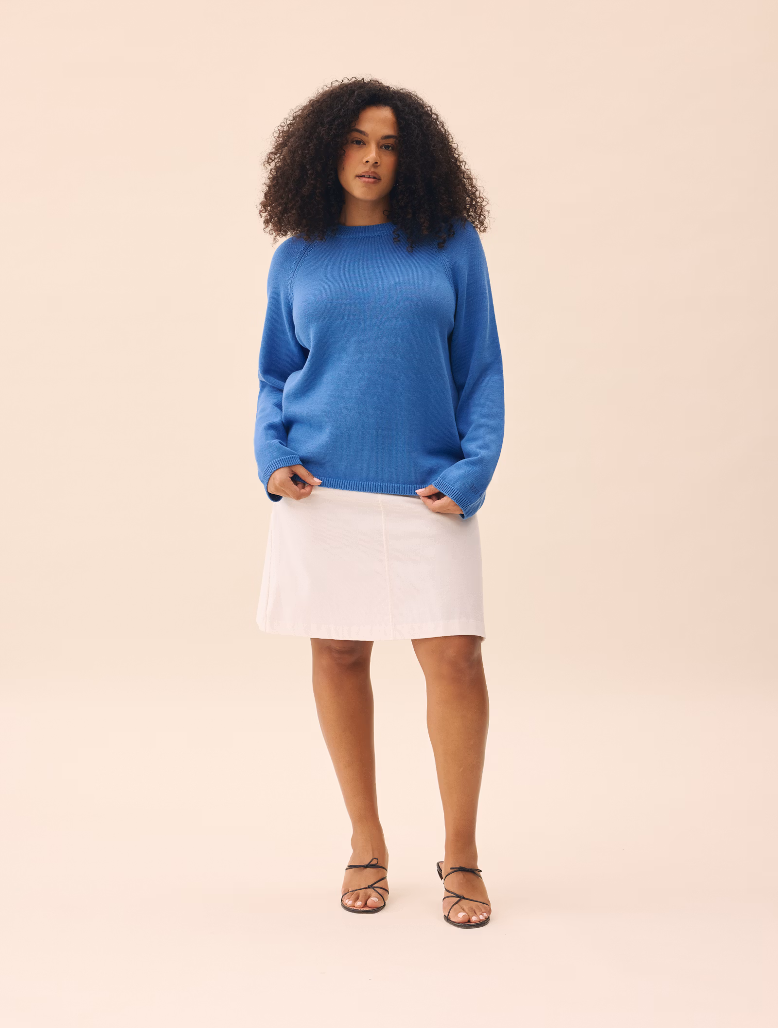 Roundneck Sweater Sky Blue