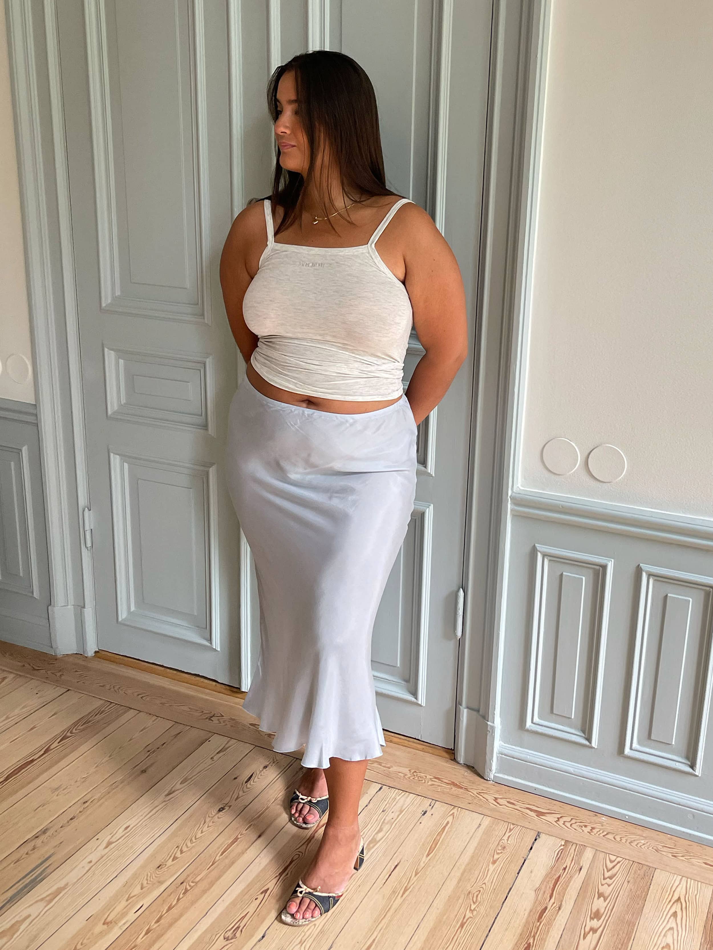 Daily Tank Top Grey Melange - Grey melange | Djerf Avenue