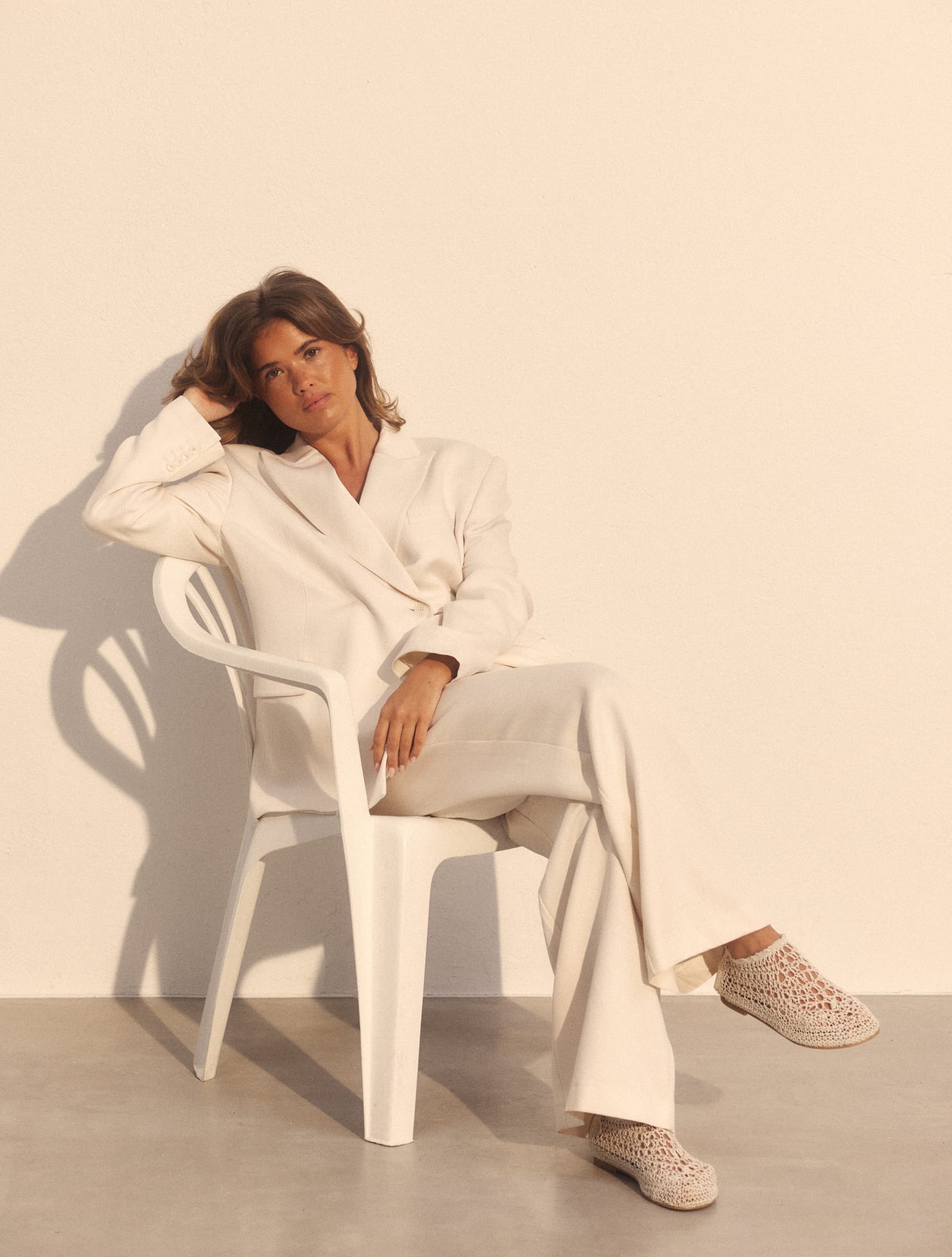 Occasion Pants White