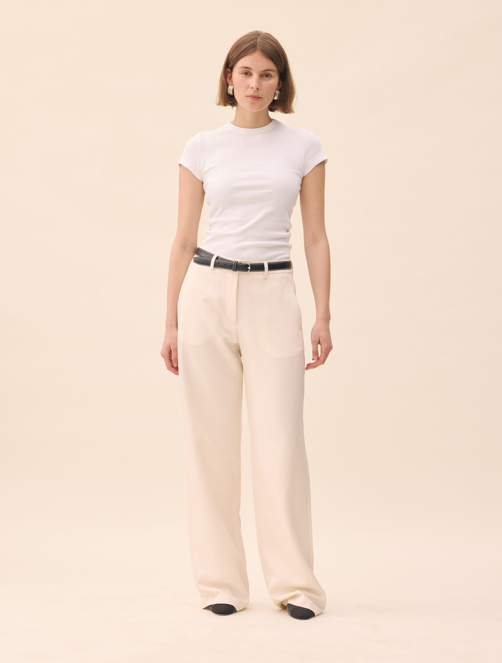 Occasion Pants White - Tall