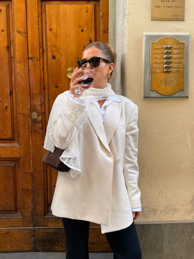 Occasion Blazer White