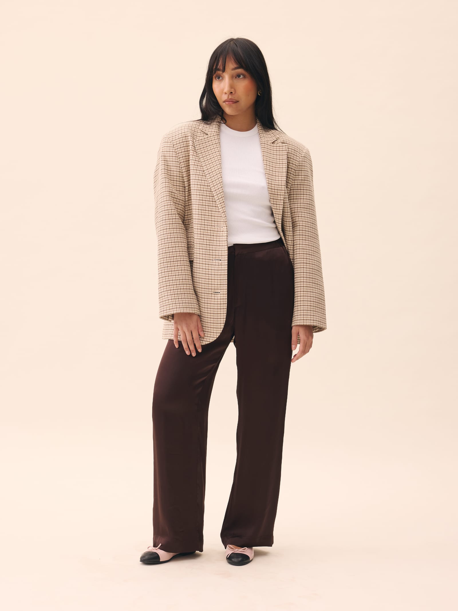 Satin Viscose Pants