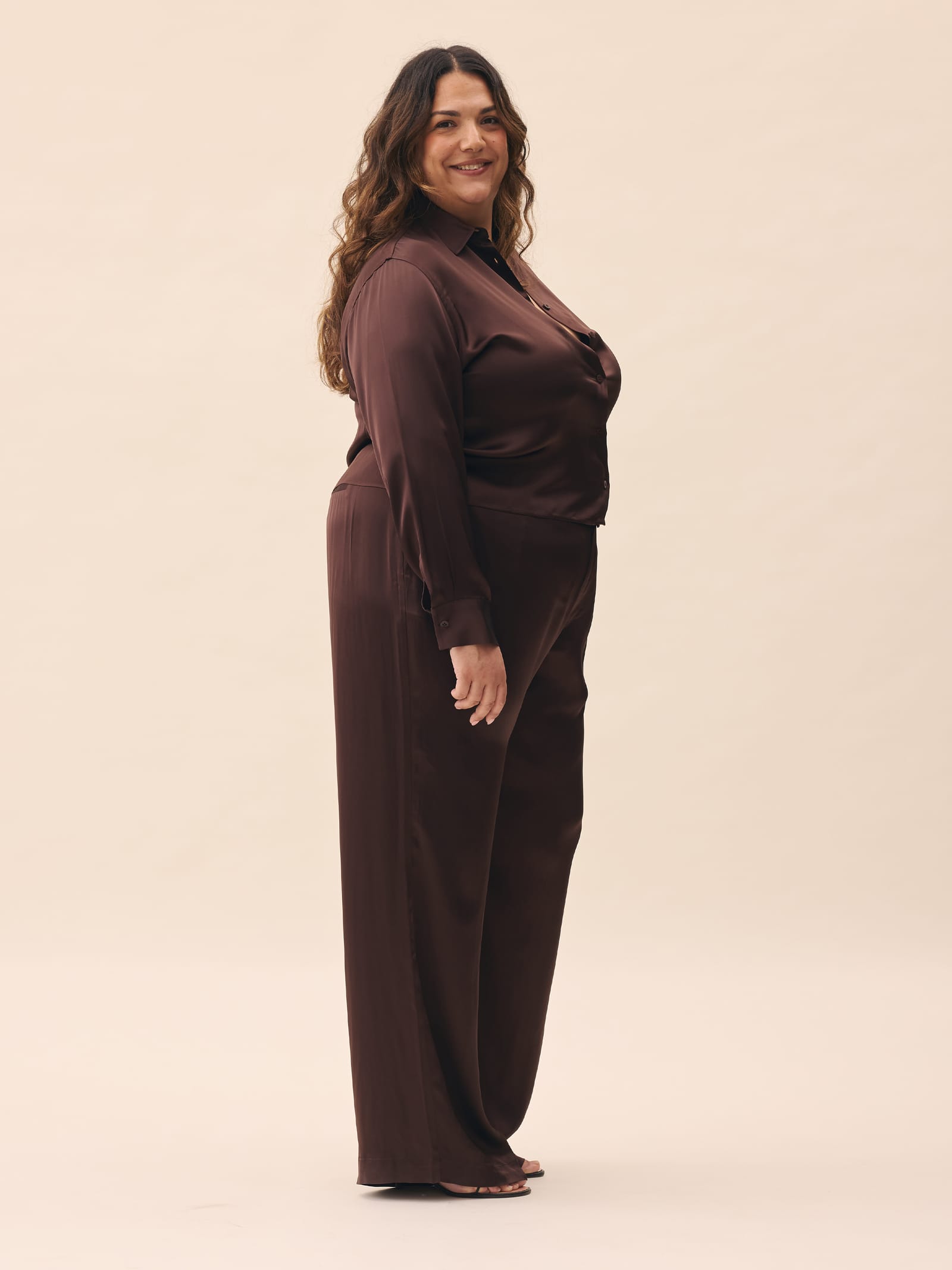 Satin Viscose Pants