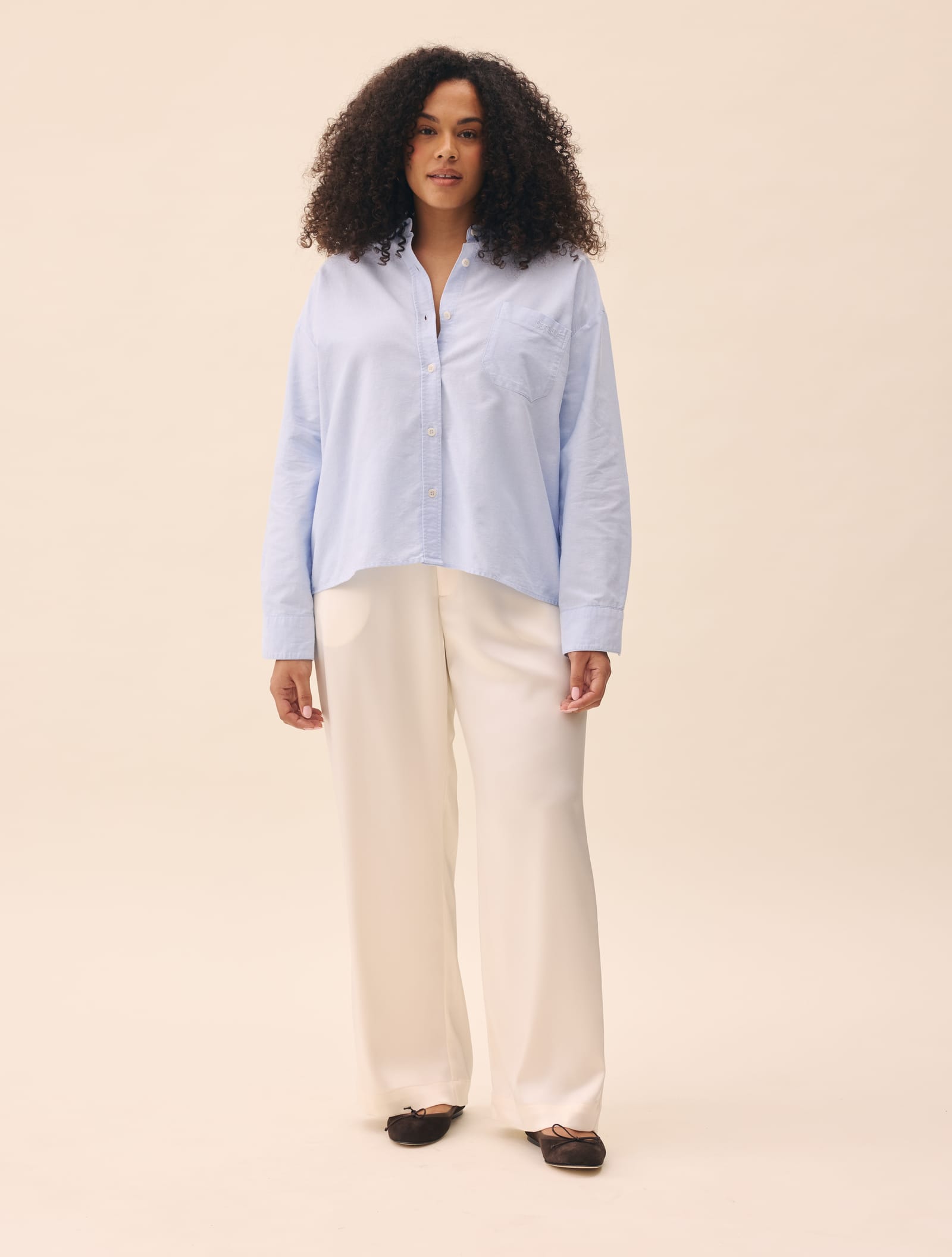 Satin Pants Ivory