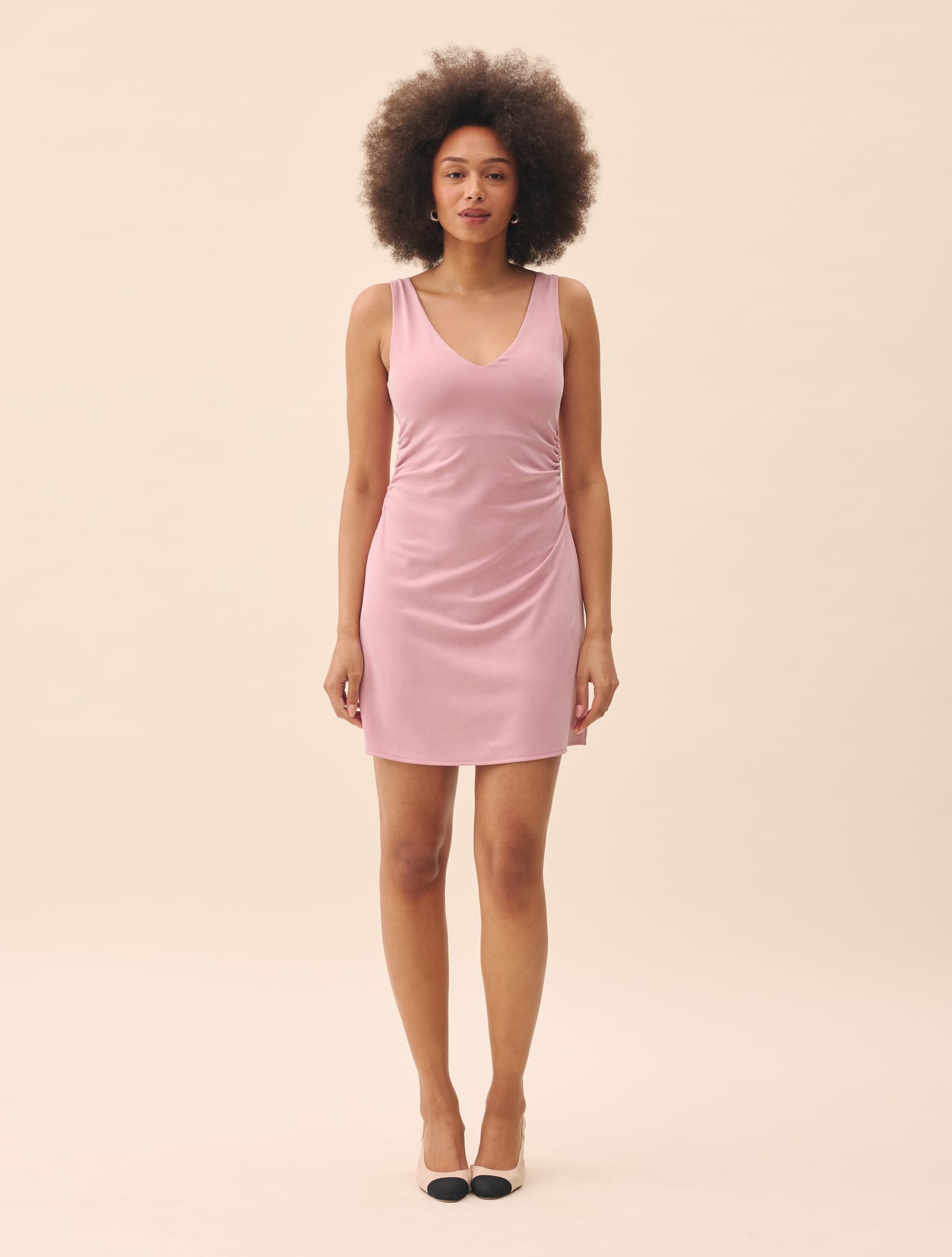 Serenade Dress Dusty Pink