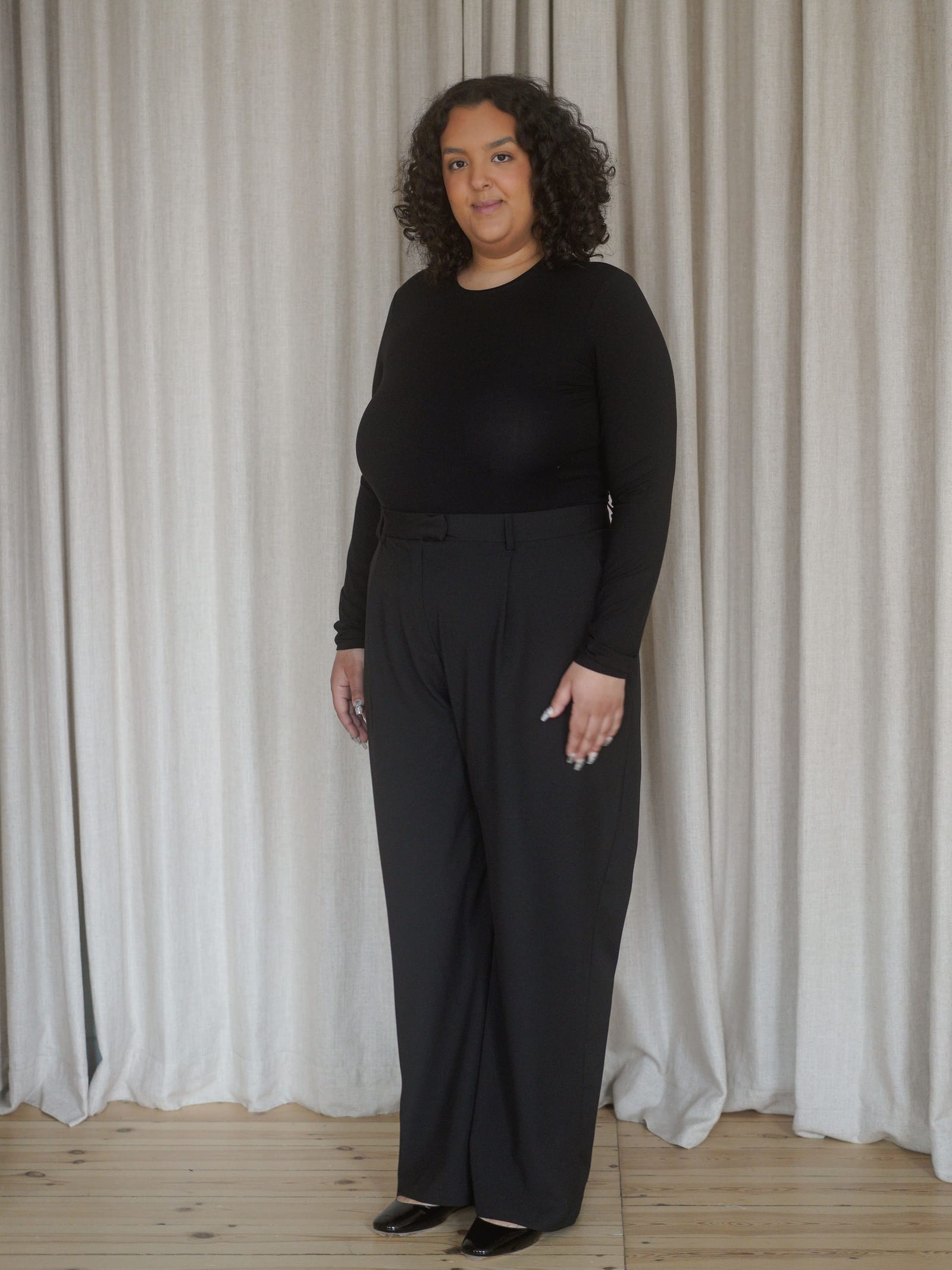 Daily Long Sleeve Top Black