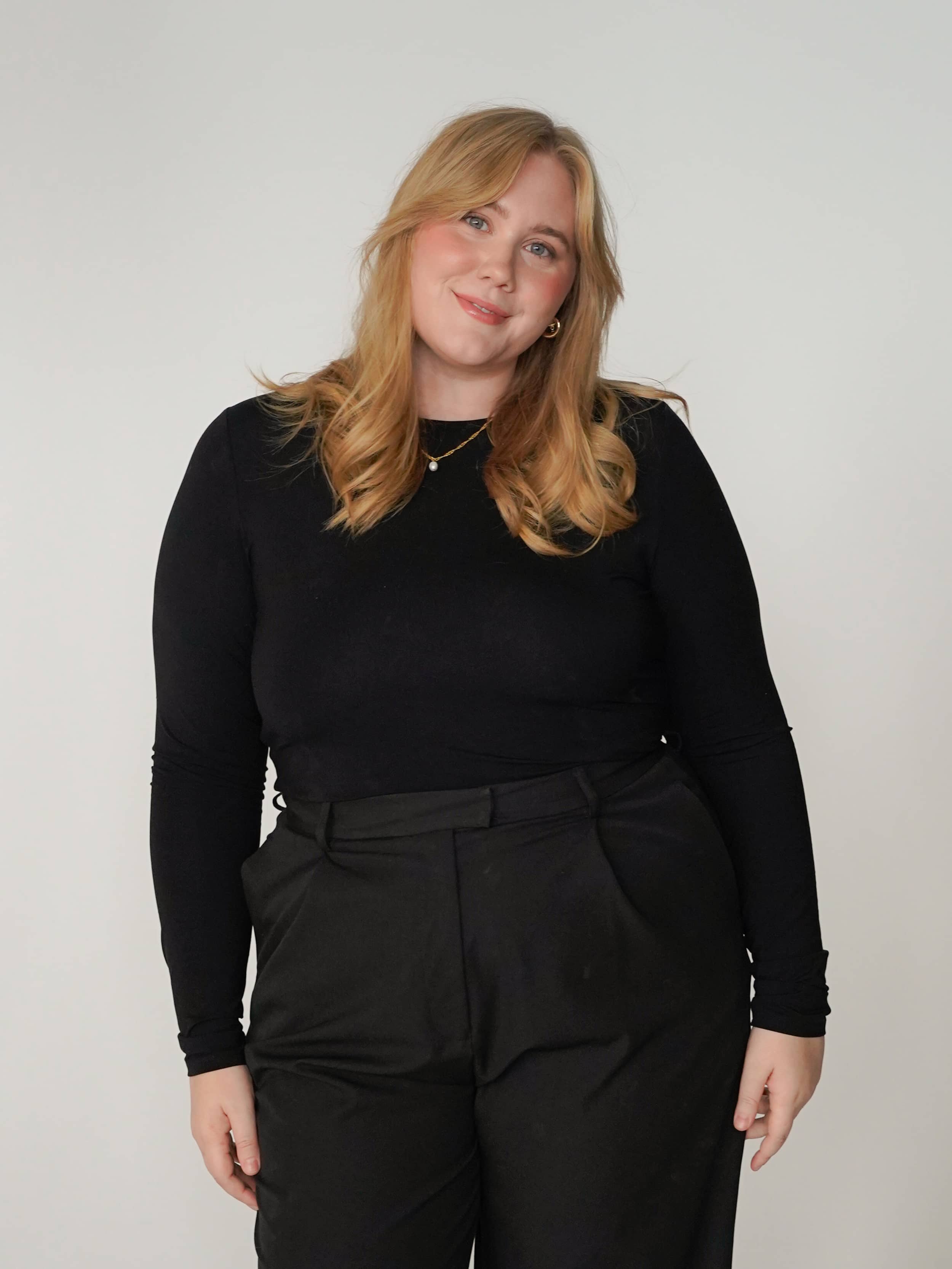 night black blouse 36 dreamy トップス JOIEVE