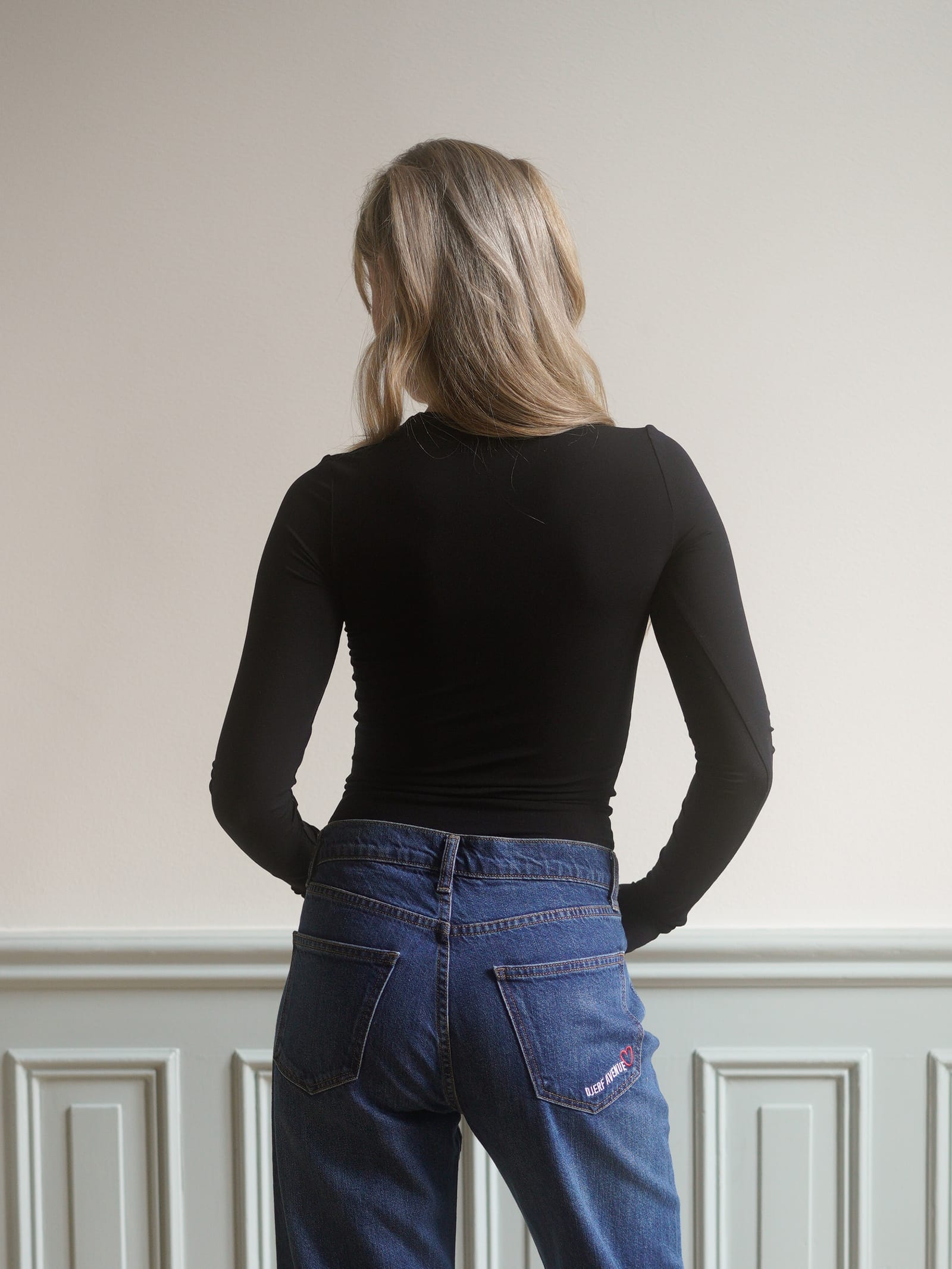 Daily Long Sleeve Top Black