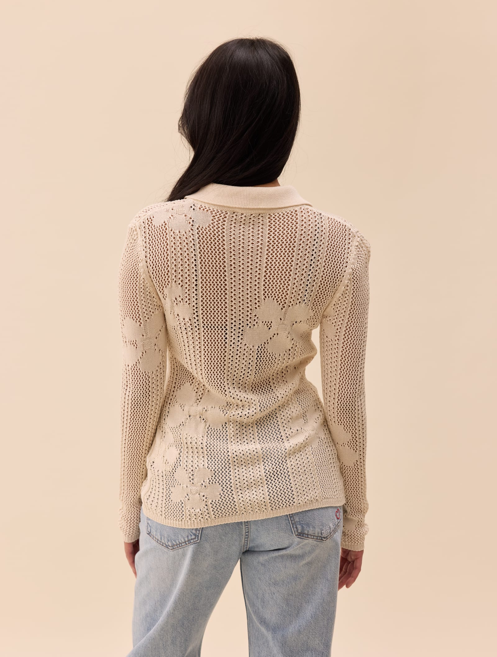 Flower Shirt Ivory