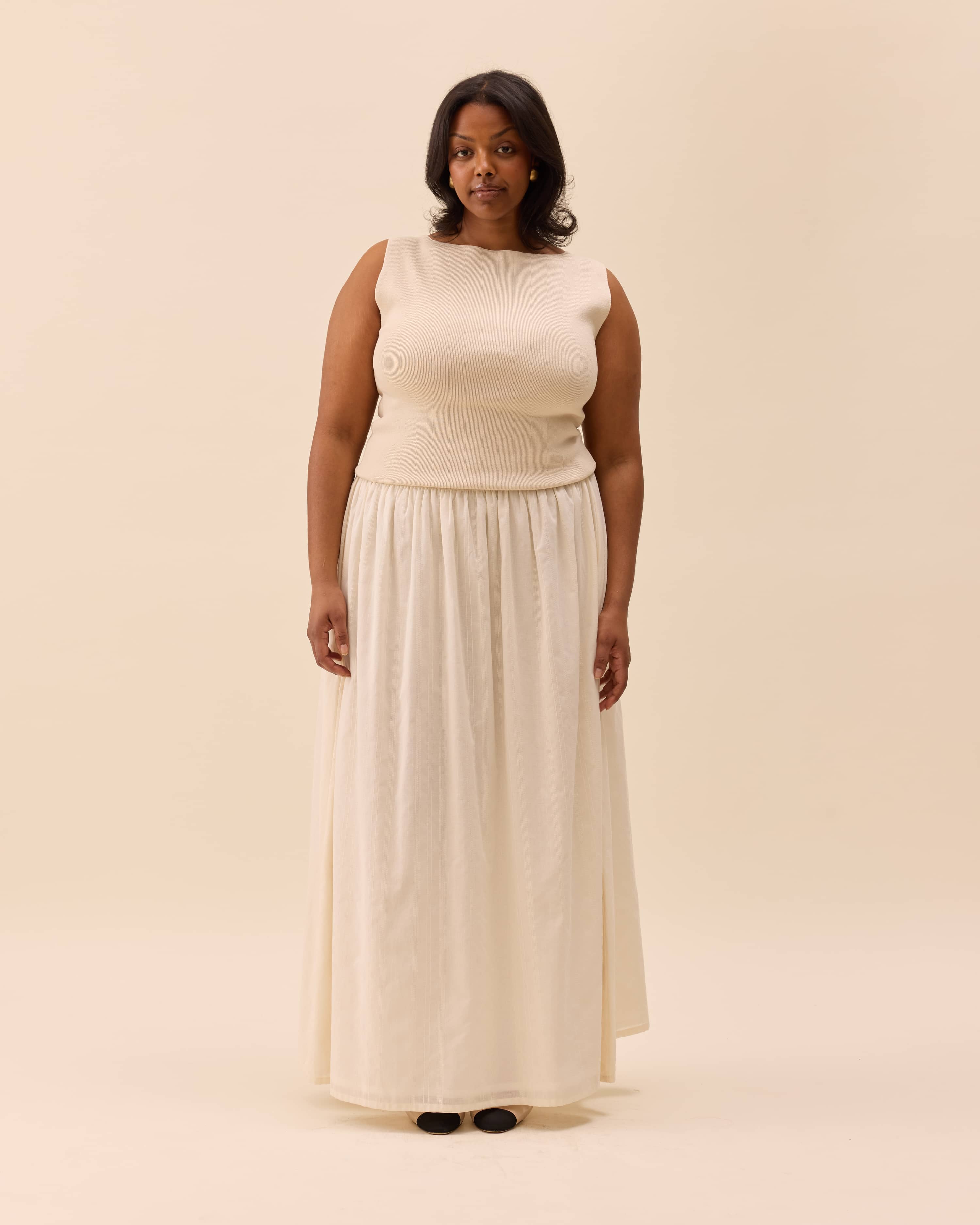 Summer Skirt White - White | Djerf Avenue