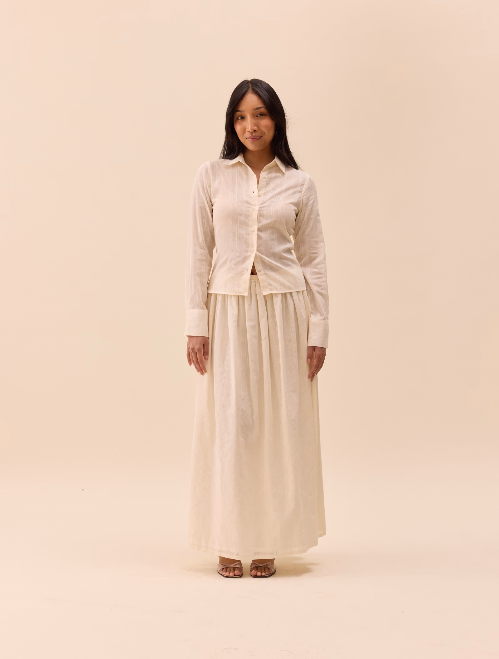 Summer Skirt White