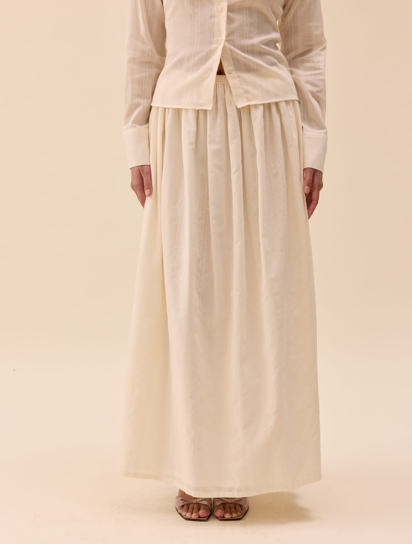 Summer Skirt White