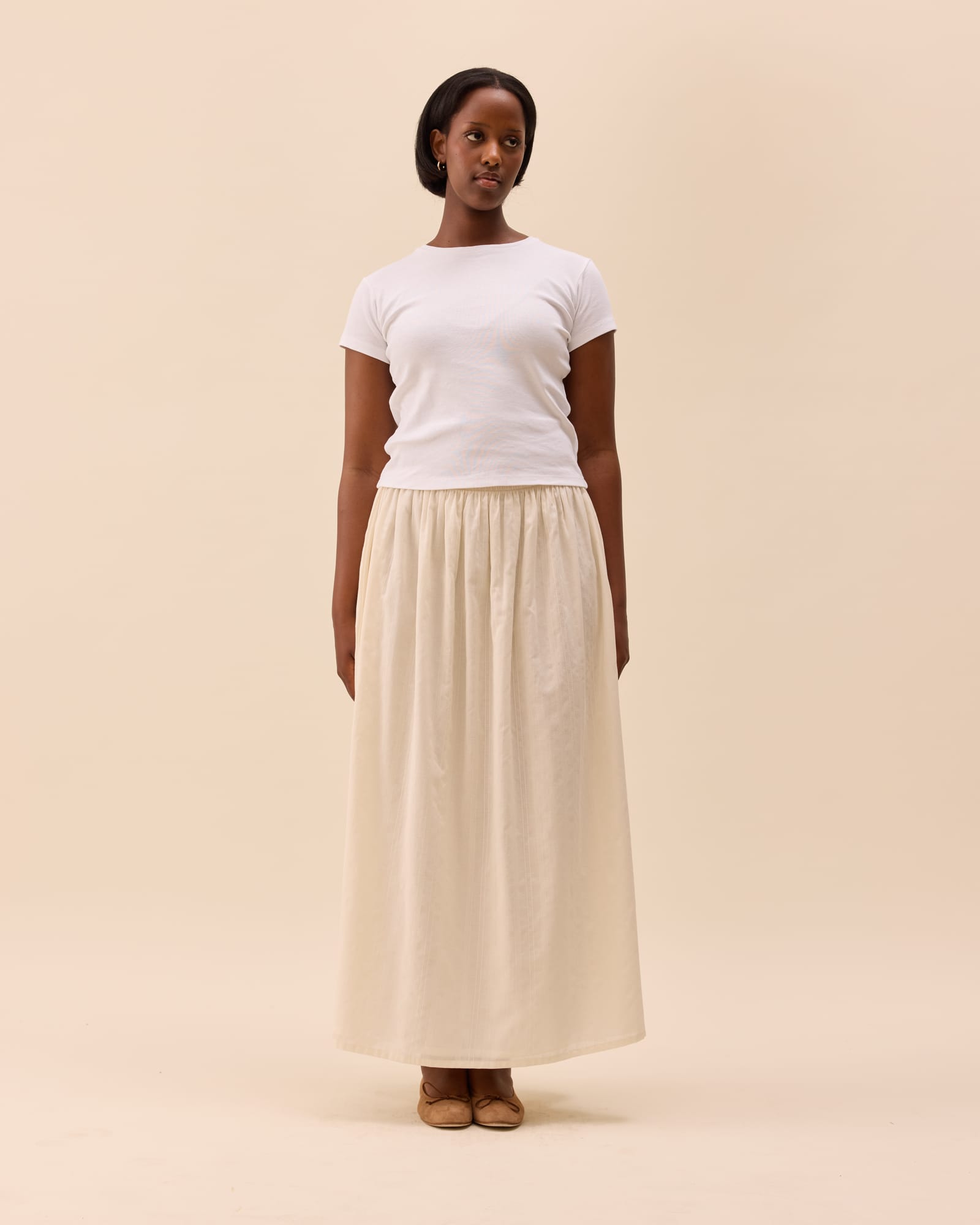 Summer Skirt White