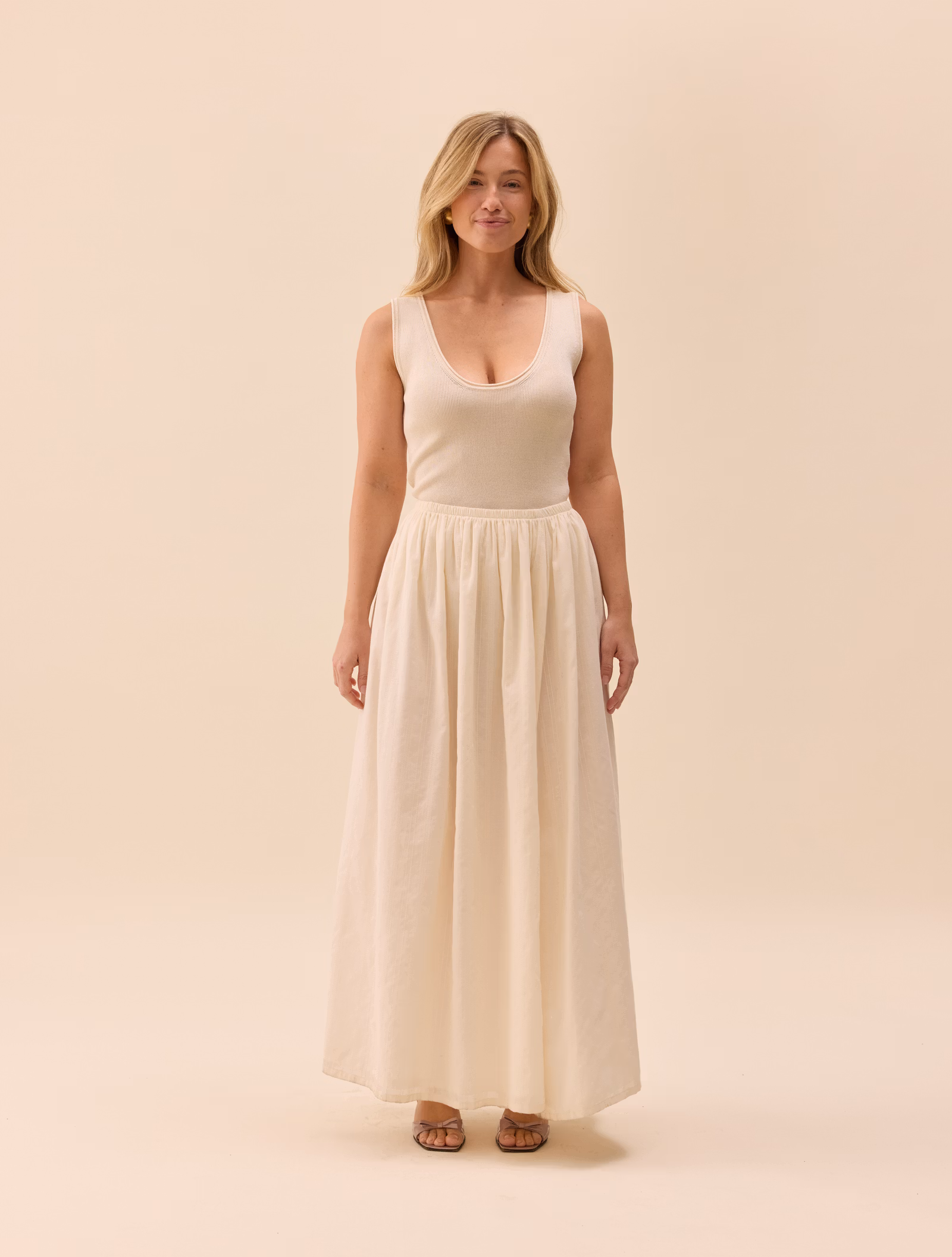 Summer Skirt White