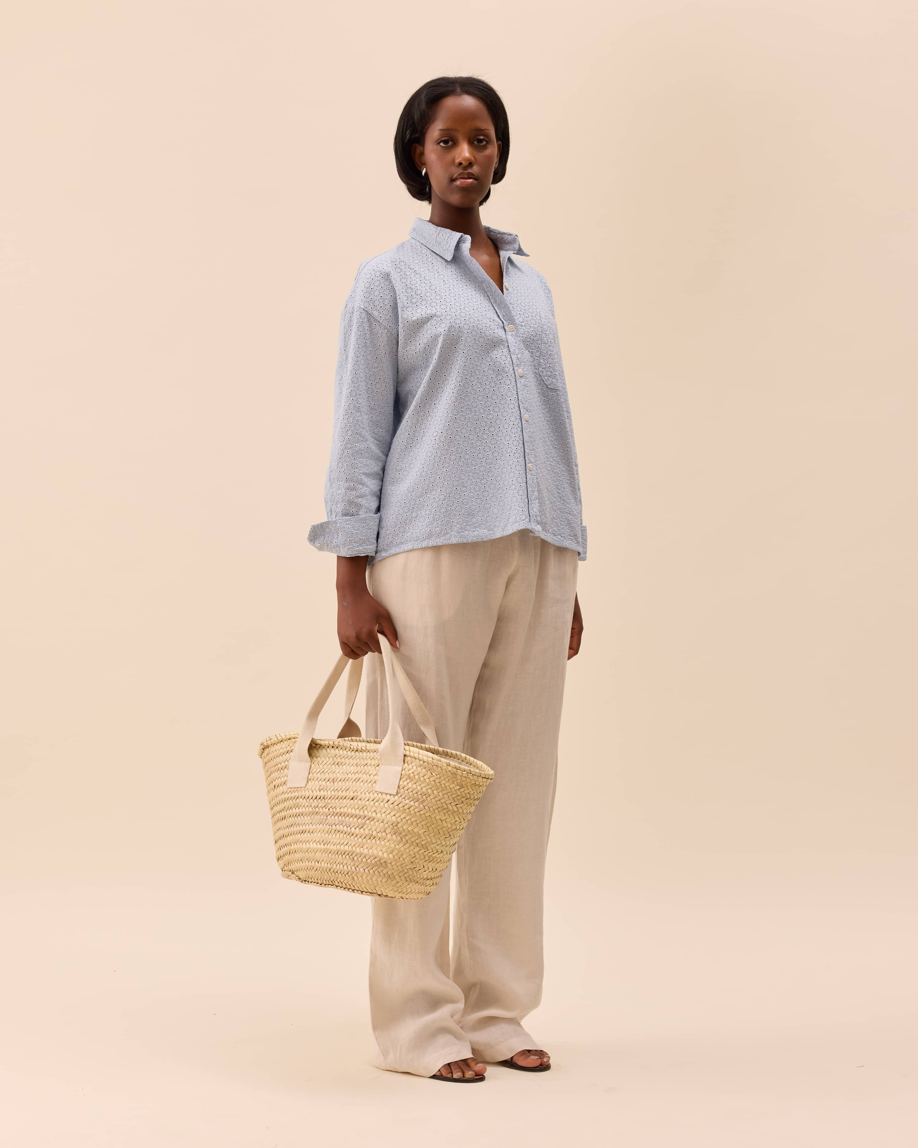 sheller シェリエ　airy dot flare tops airy dot flare tops – shéller / シェリエ