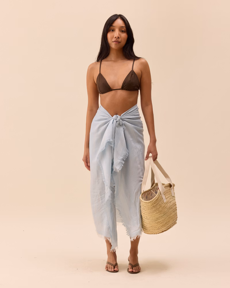 Beach Scarf DA Seaside Blue