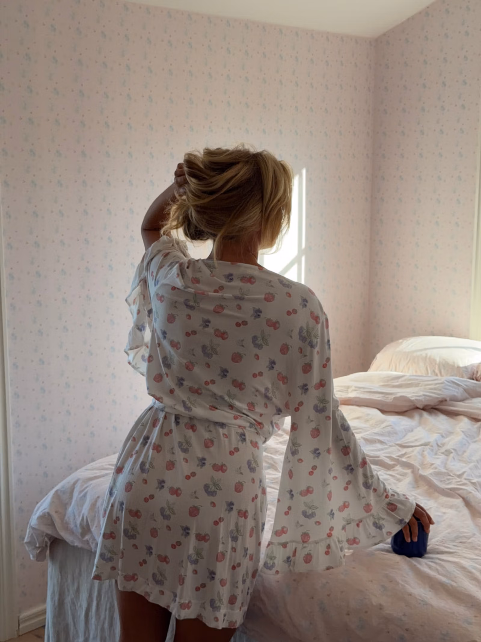 Go Slow Short Robe Summer Berries