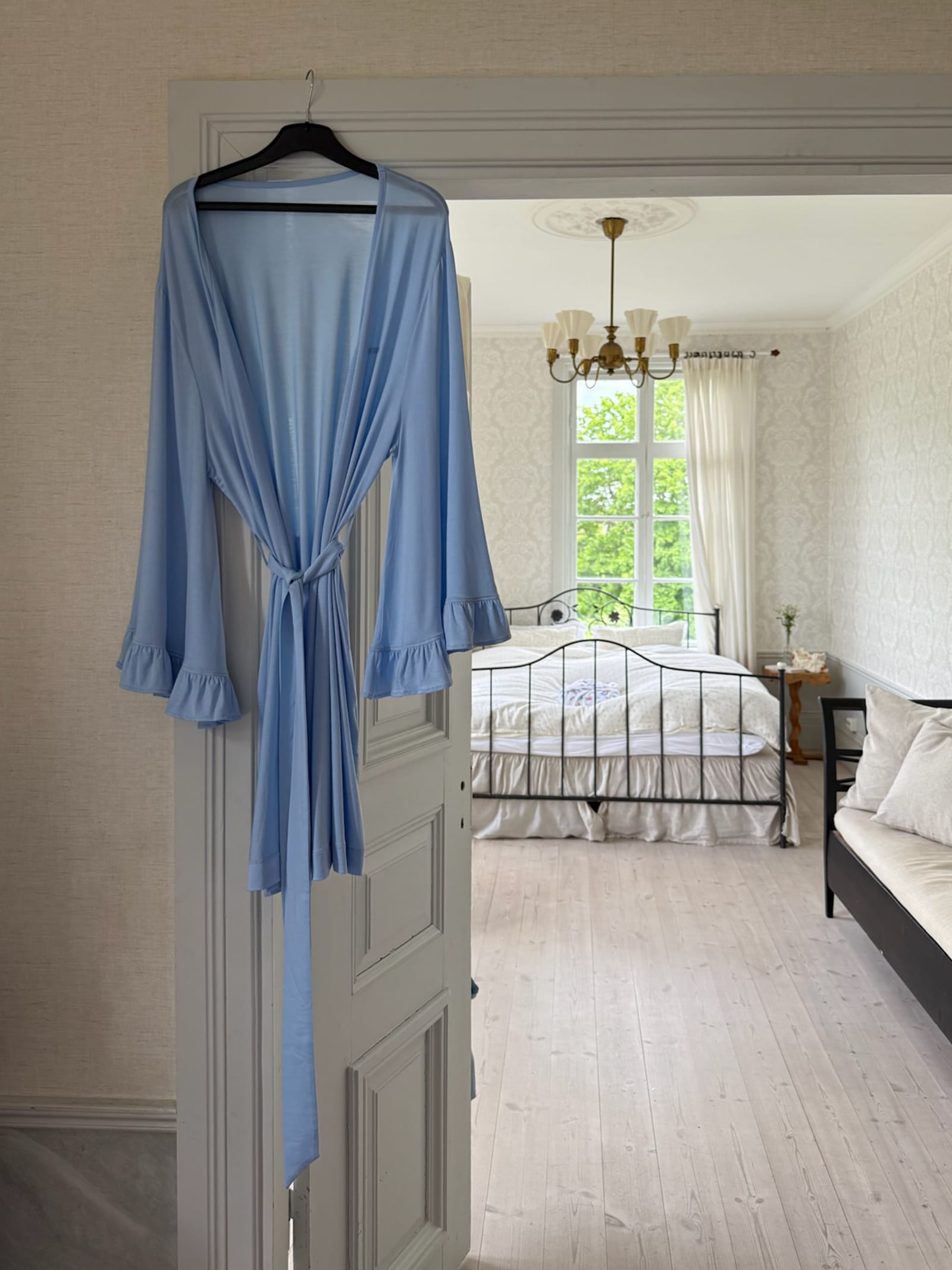 Go Slow Short Robe Blue