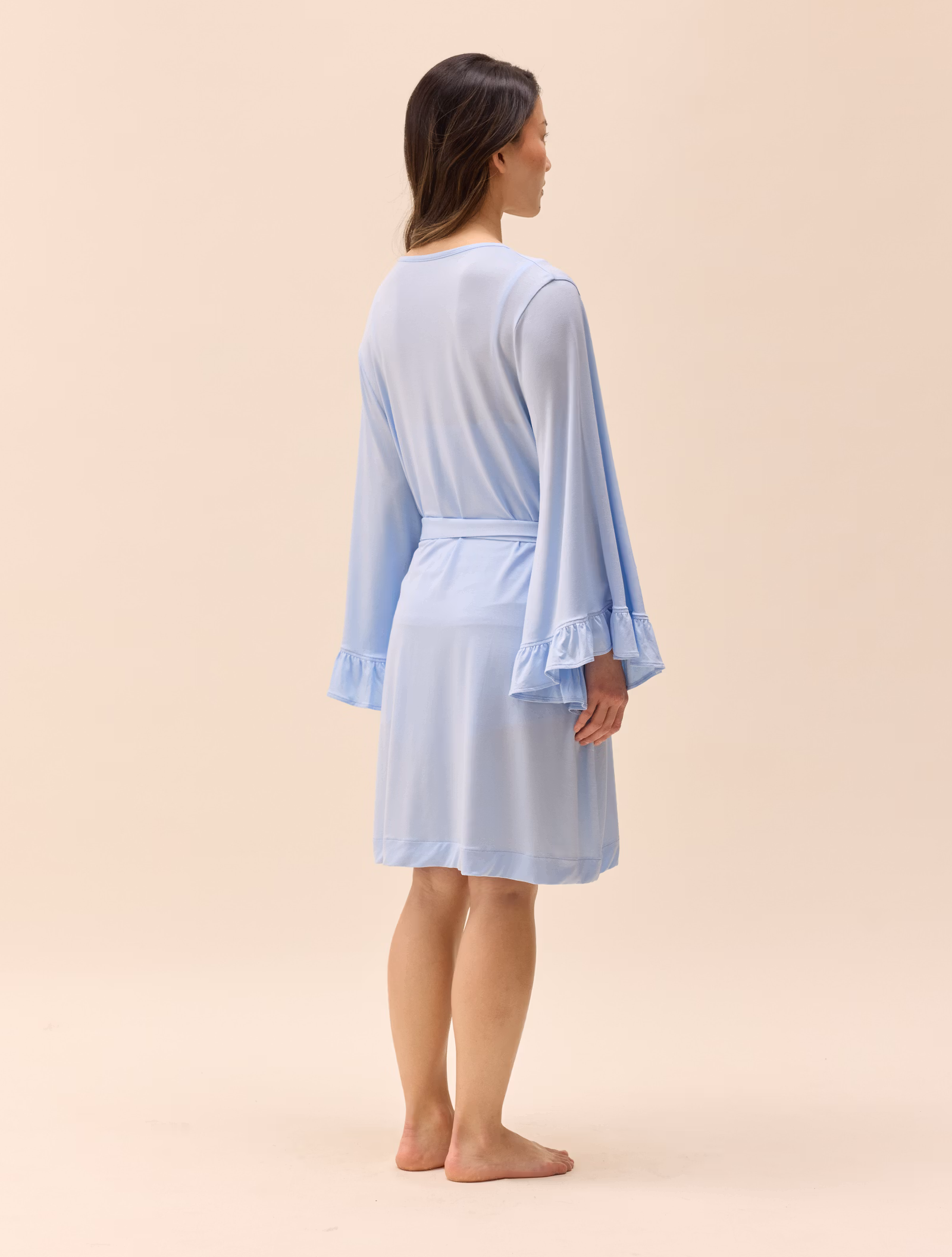 Go Slow Short Robe Blue