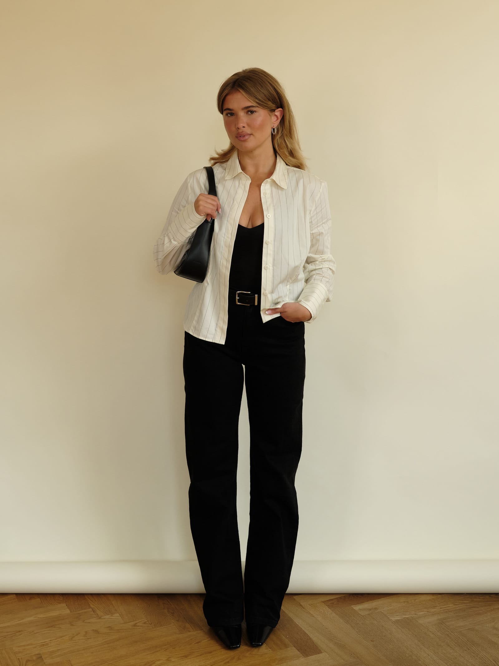 Fitted Shirt Pinstripe