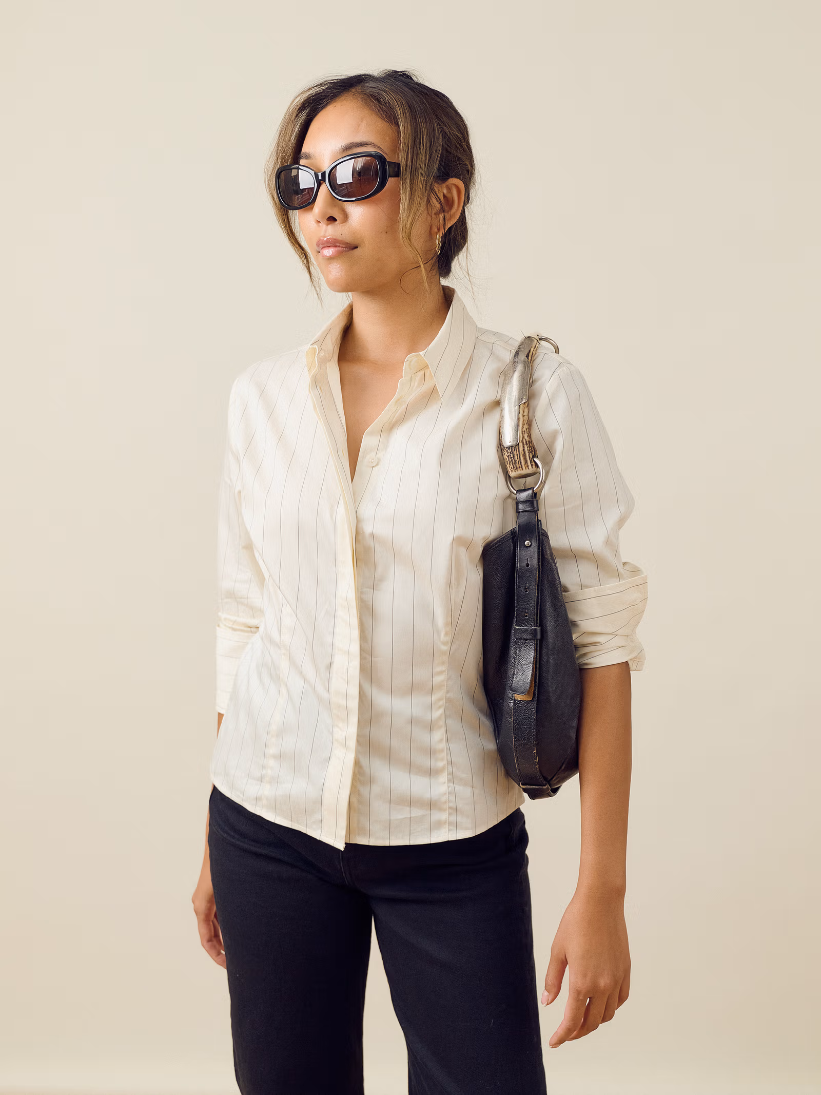 Fitted Shirt Pinstripe