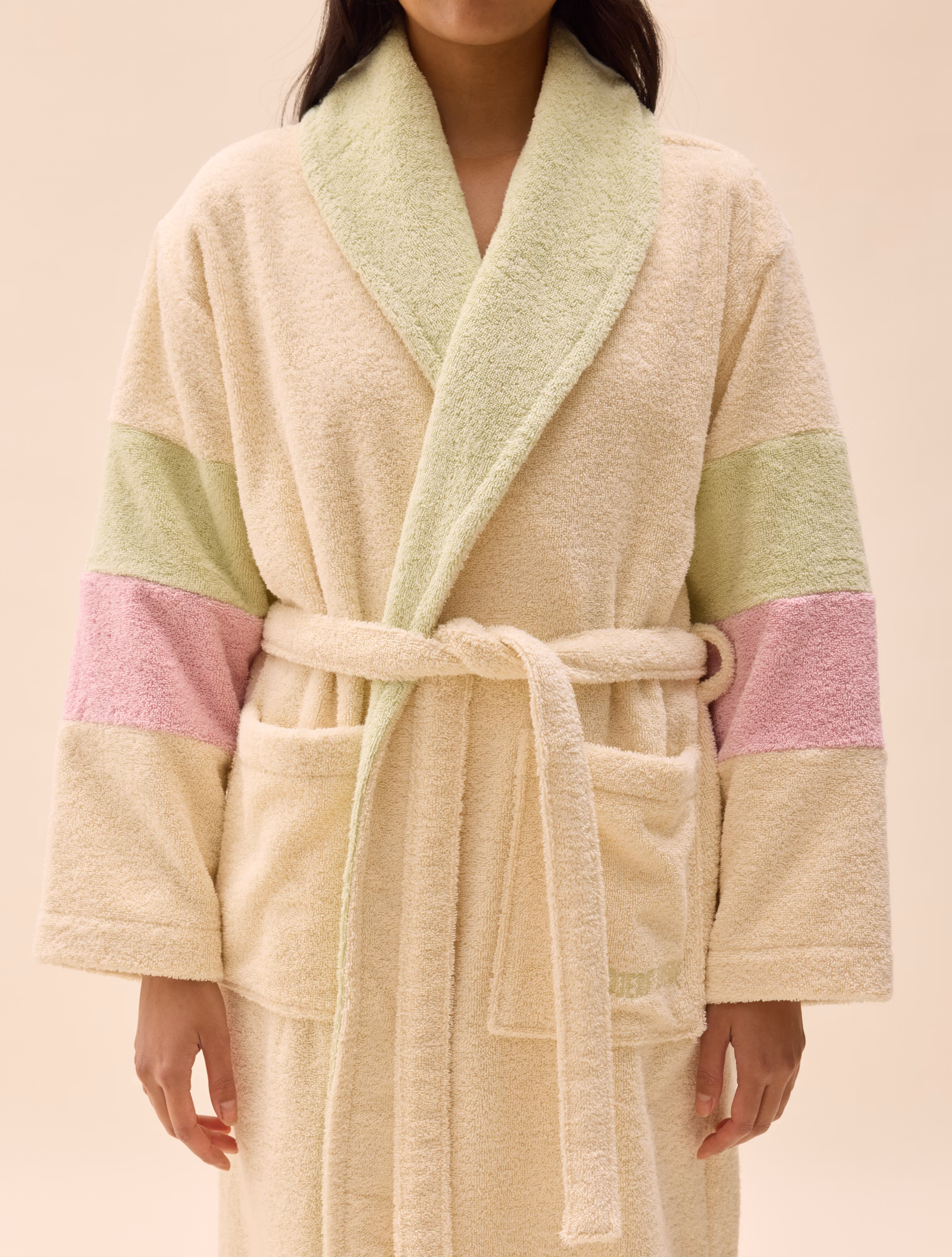 Robe Striped Sleeve Gelato