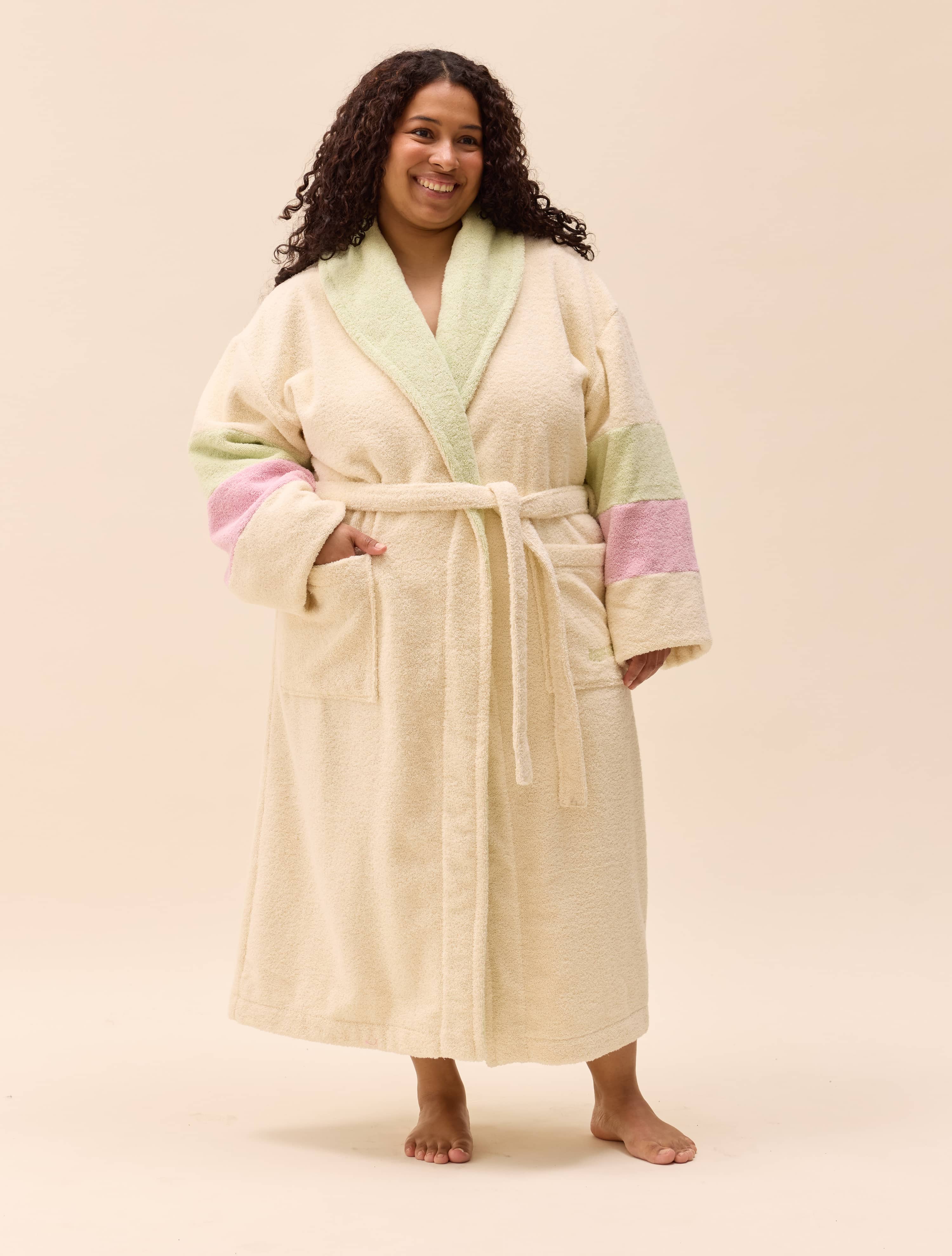 Robe Striped Sleeve Gelato - Gelato | Djerf Avenue