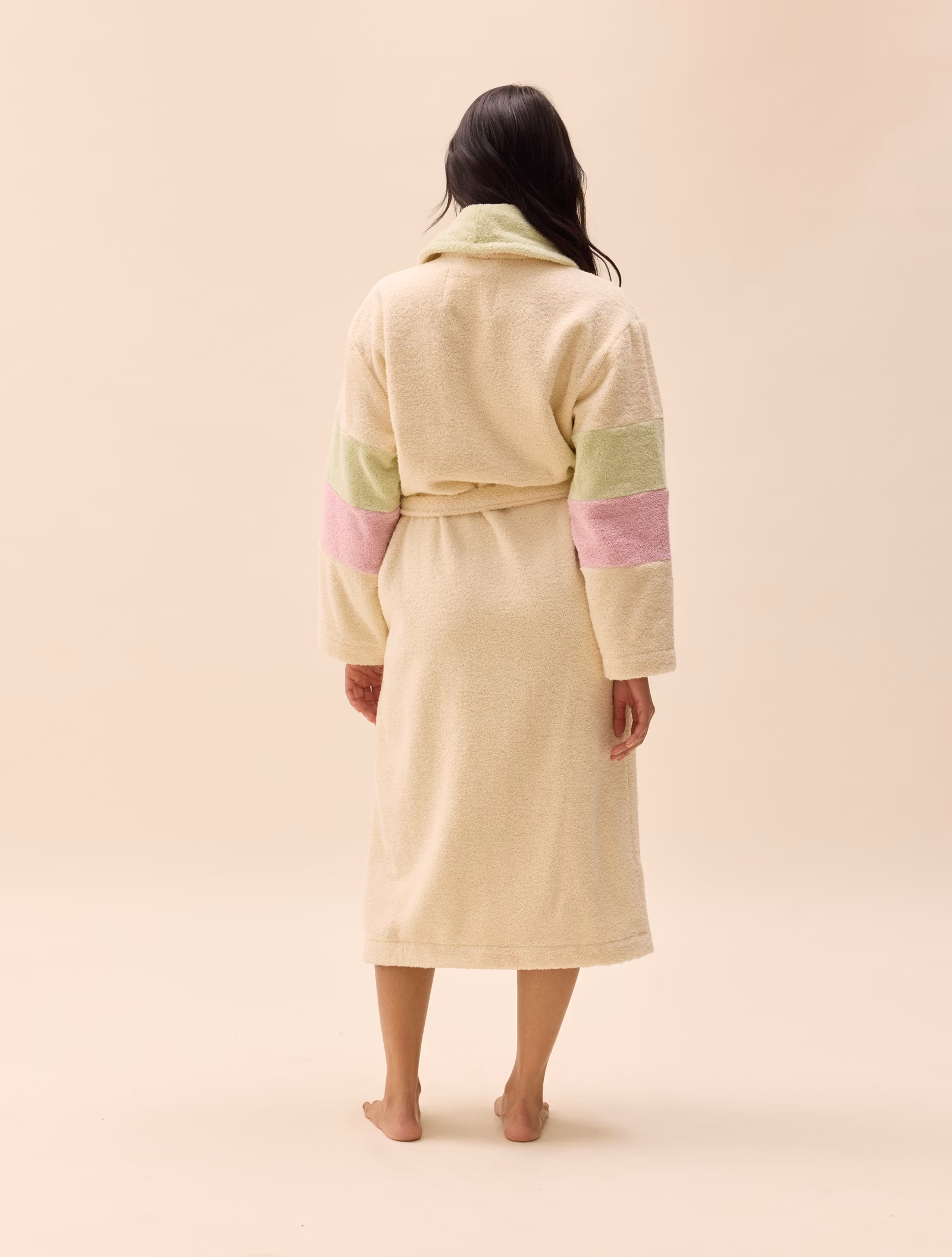 Robe Striped Sleeve Gelato