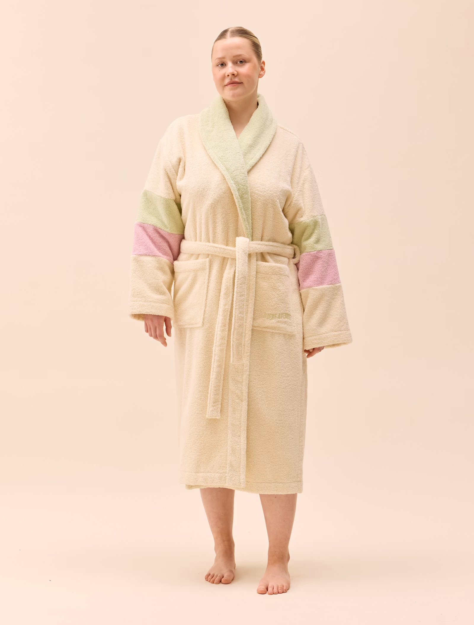 Robe Striped Sleeve Gelato