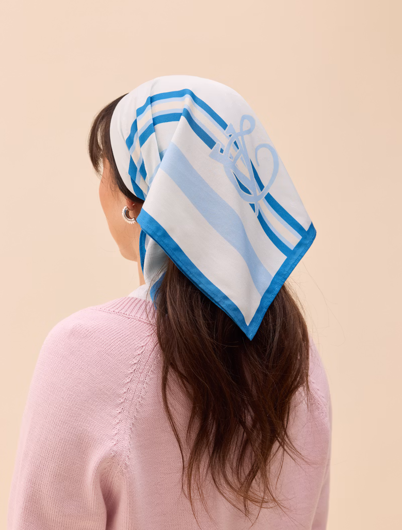 Little Scarf DA Coastal Blue