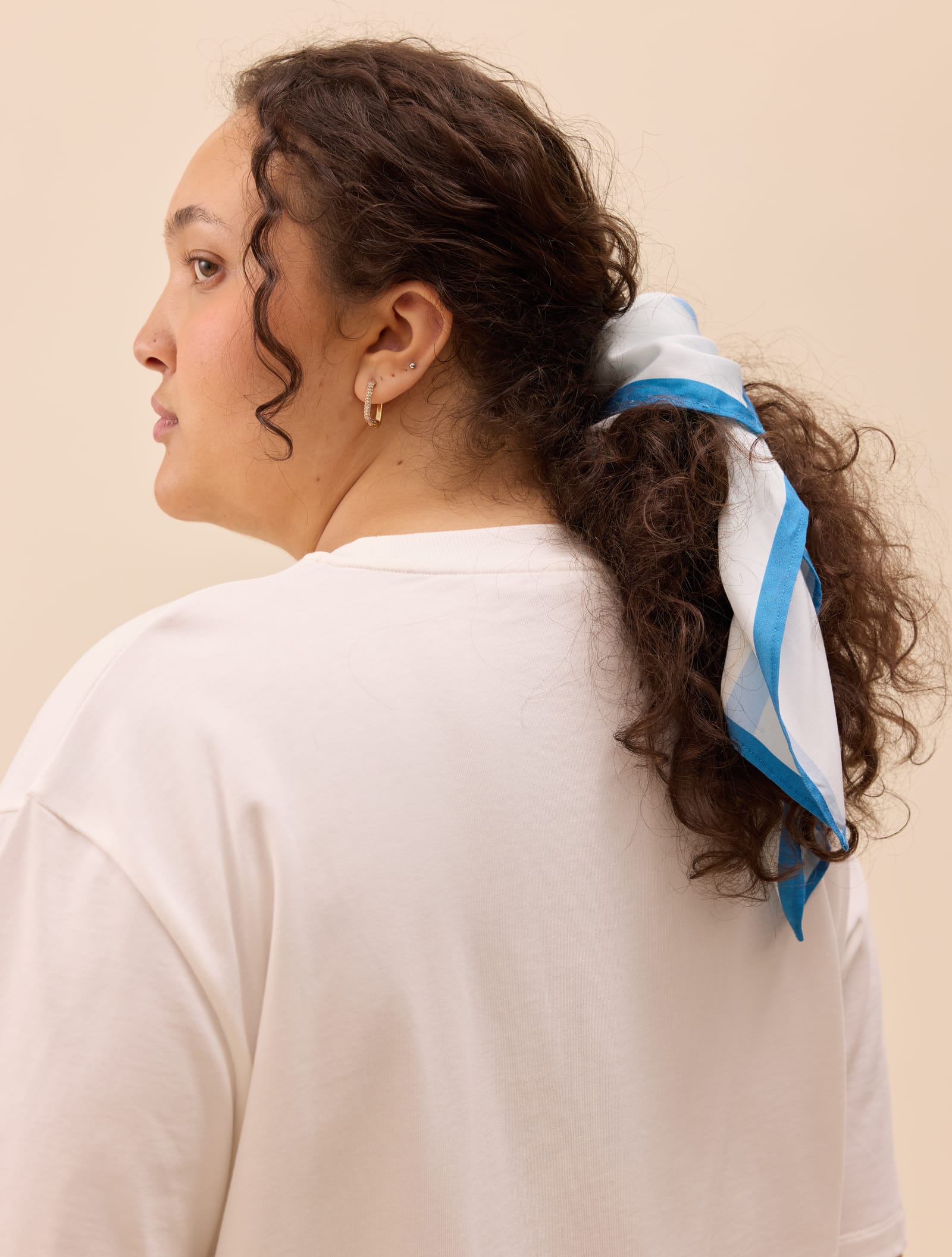 Little Scarf DA Coastal Blue