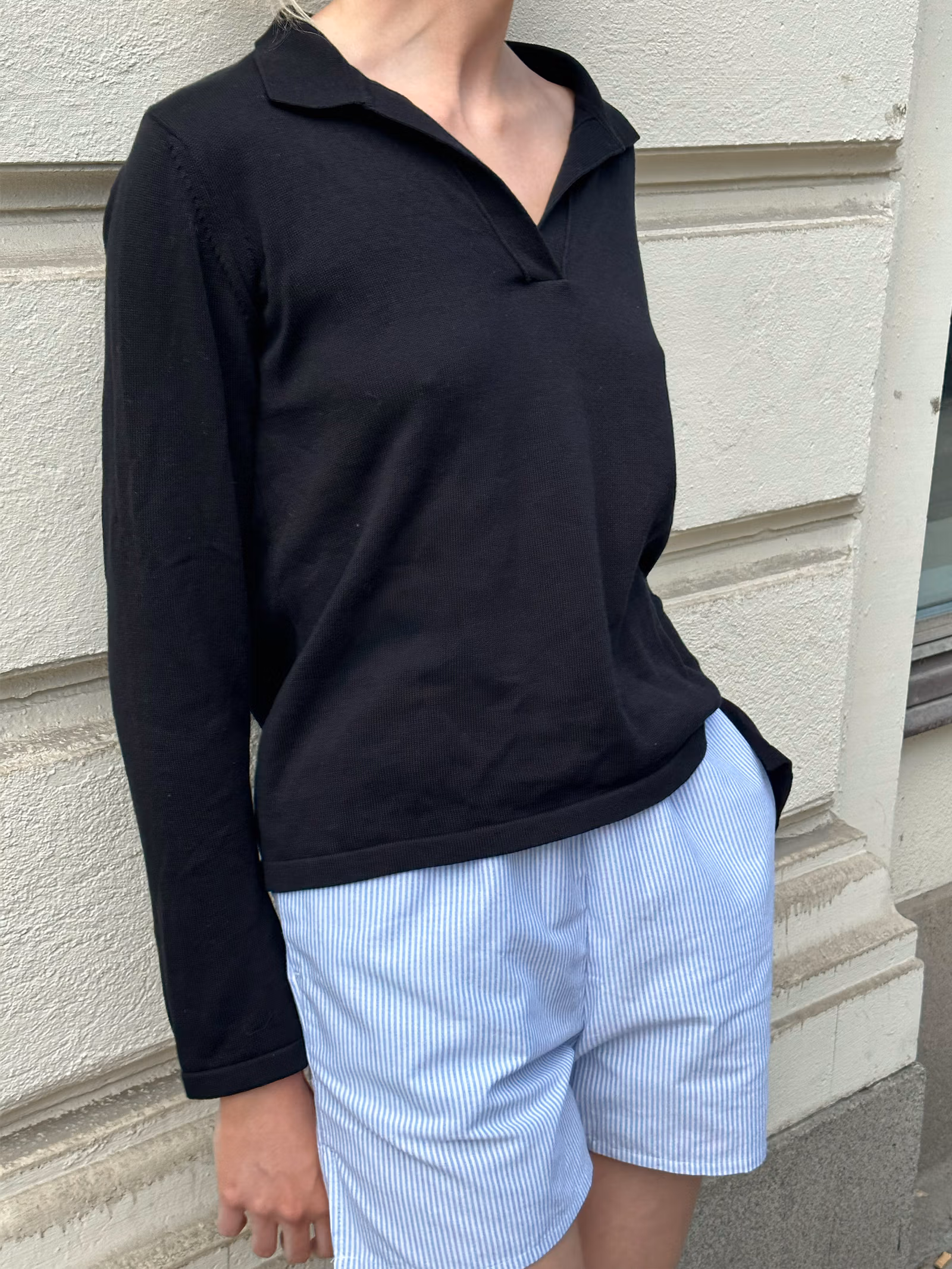 Getaway Top Black