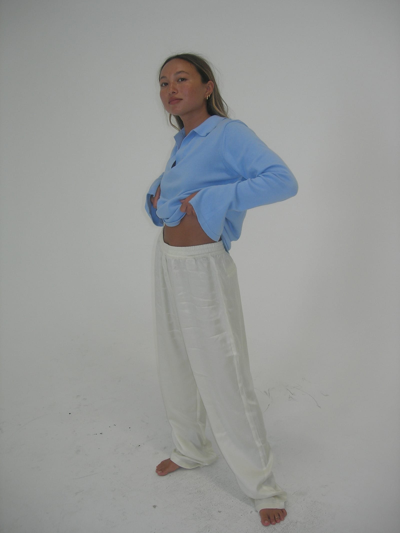 Getaway Top Blue