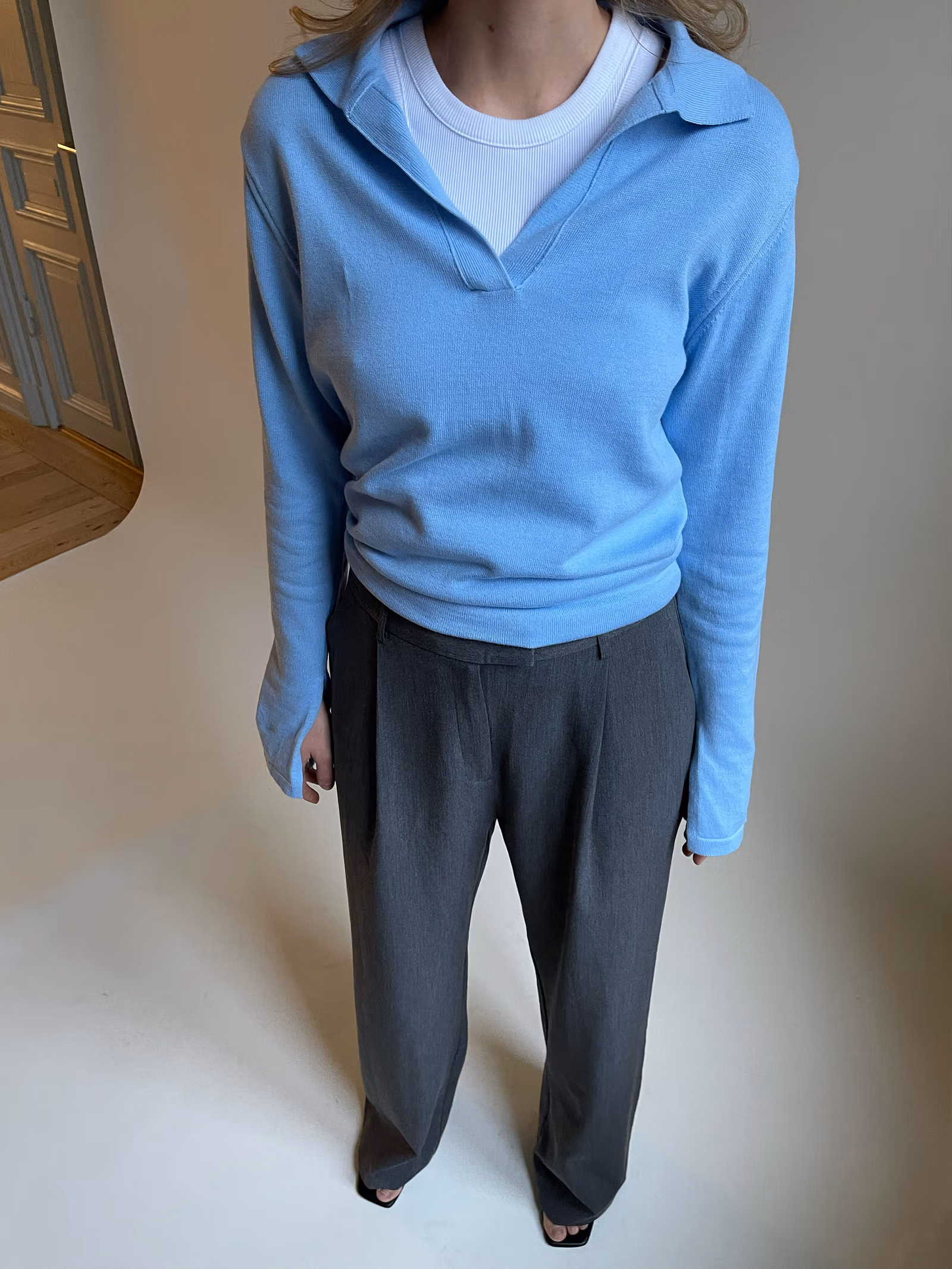 Getaway Top Blue
