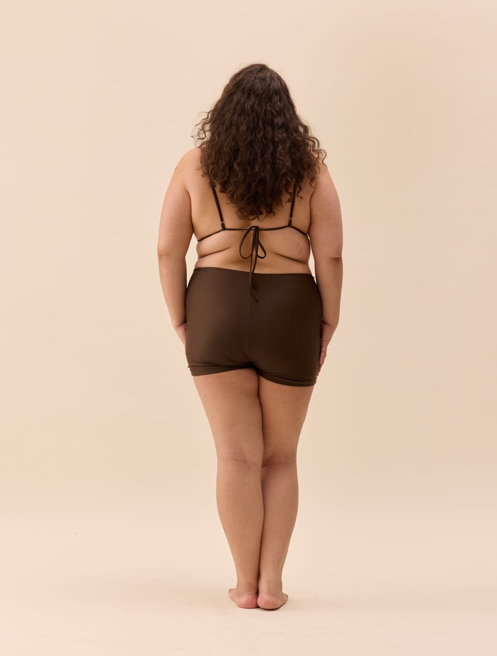 Boxer Bikini Bottom Cocoa