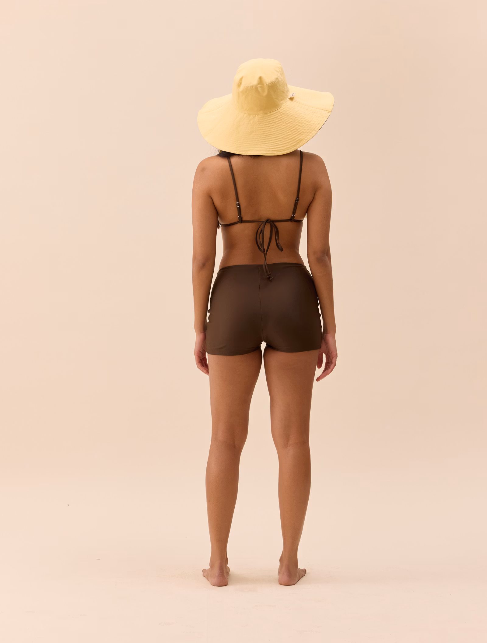 Boxer Bikini Bottom Cocoa