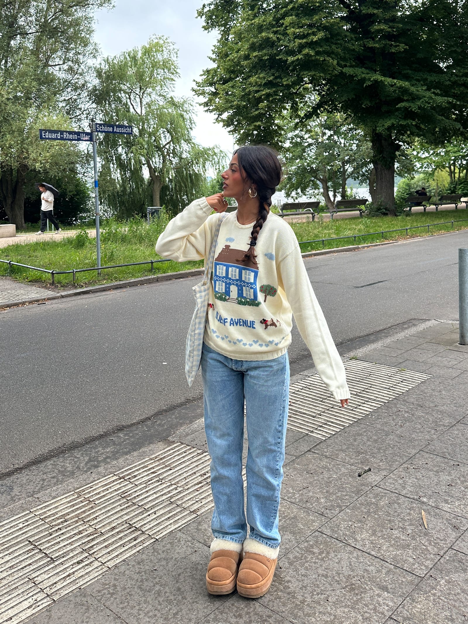 Jacquard Sweater DA House