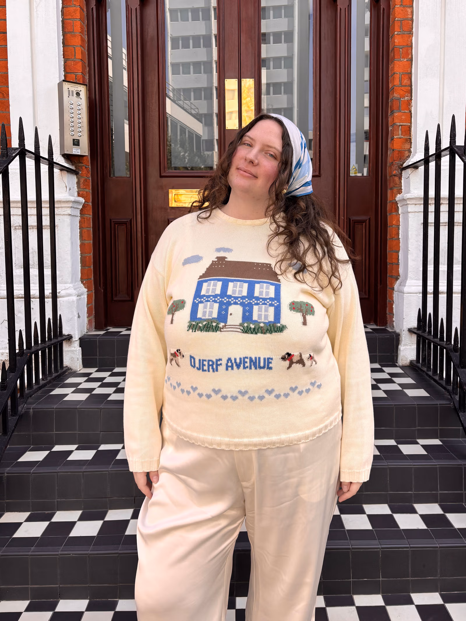 Jacquard Sweater DA House