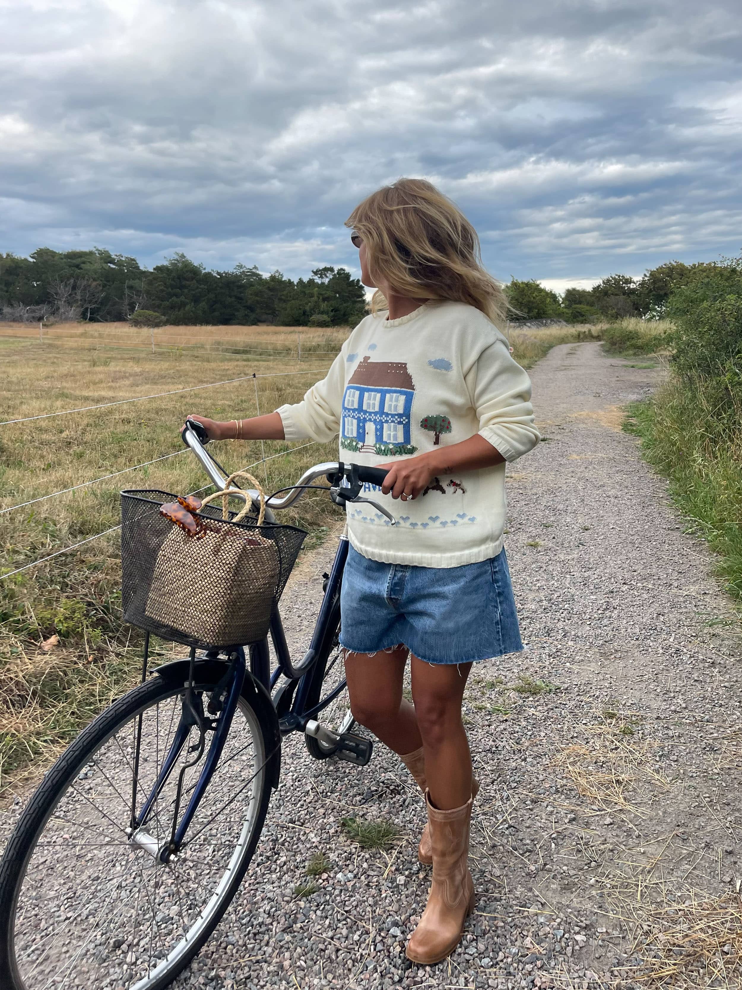 Jacquard Sweater DA House - DA House | Djerf Avenue