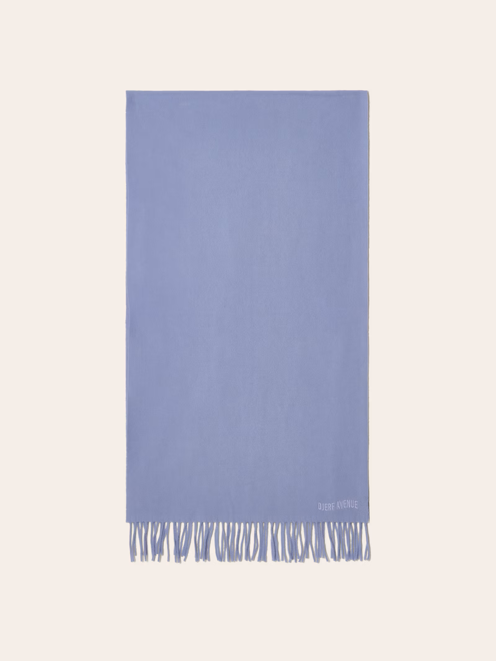 Wool Scarf Dove Blue