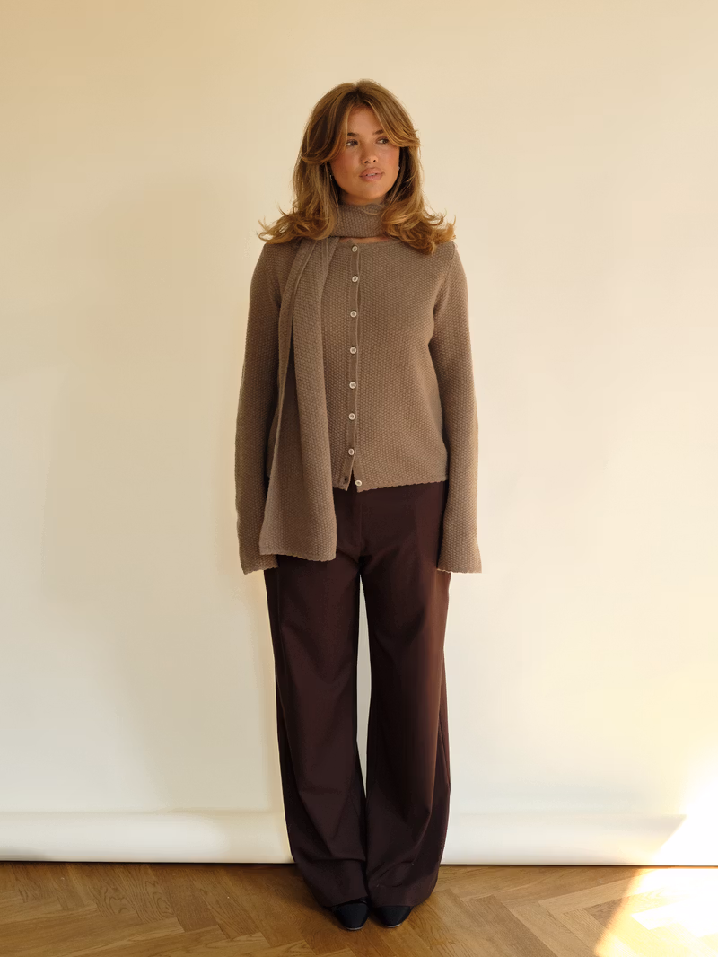 Amorini Cardigan Wool Mole